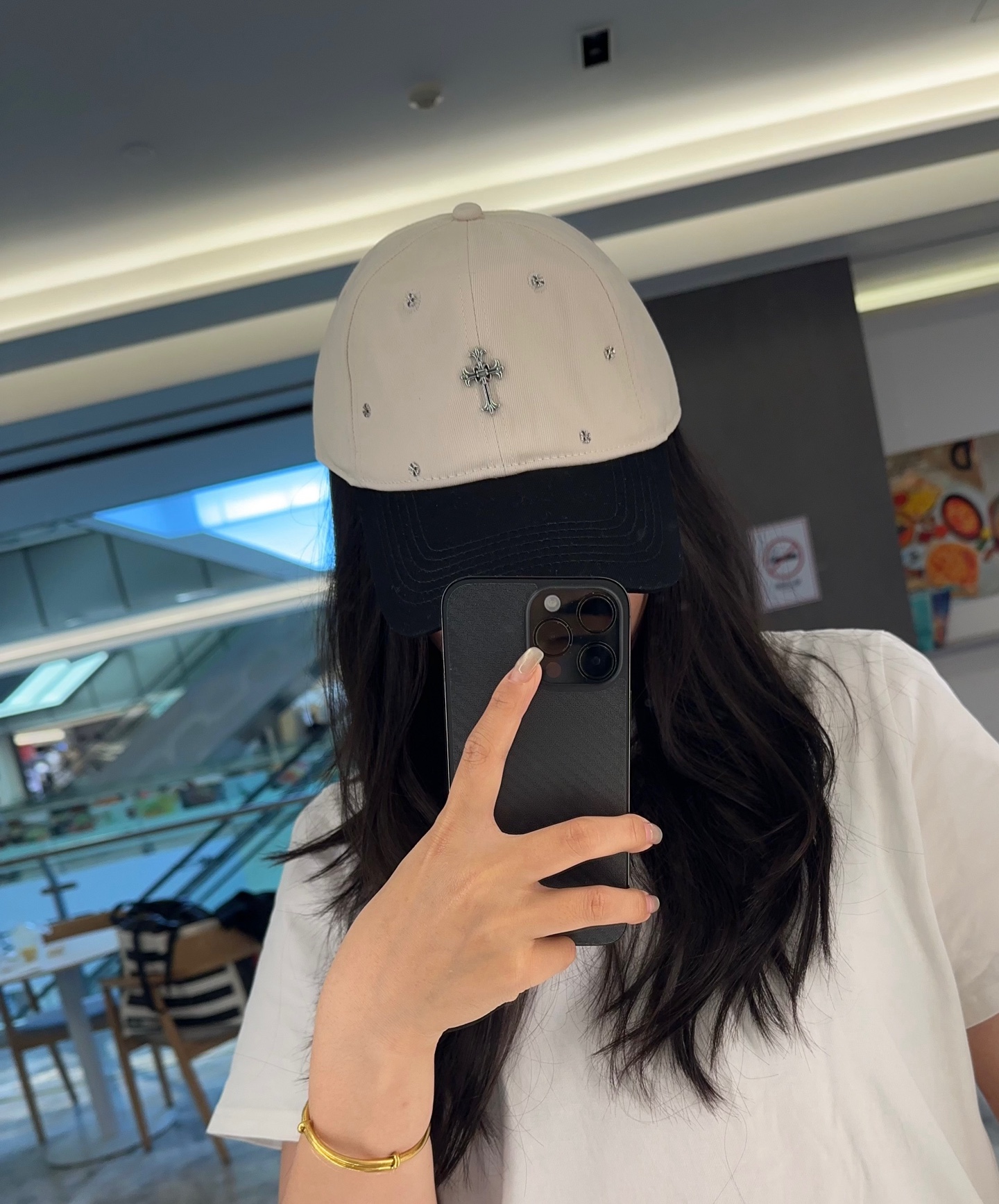 Chrome Hearts 克罗心💓早春韩版时尚复古做旧破洞帽子磨损设计百搭棒球帽鸭舌帽