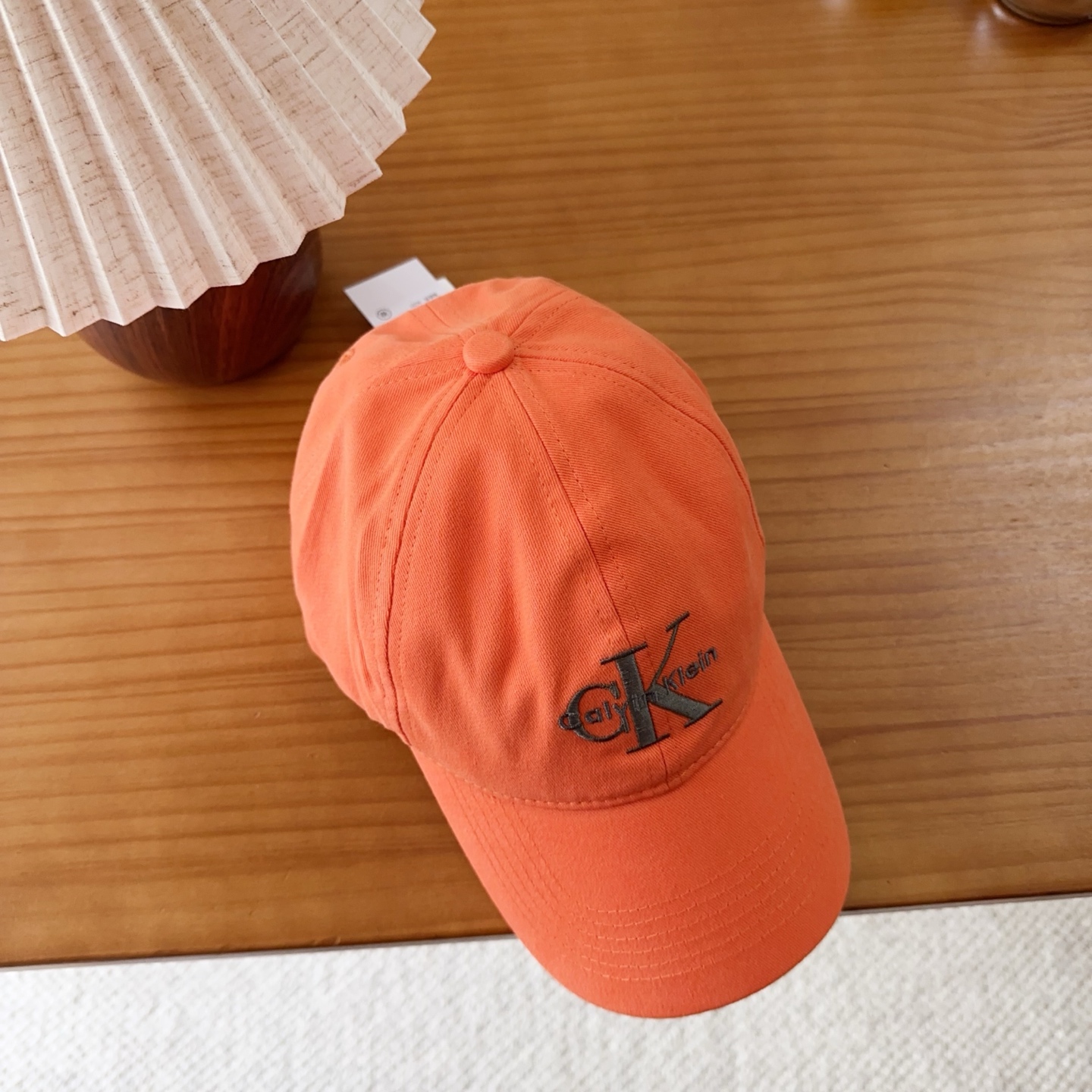 CK新款布棒球帽休闲百搭衣橱搭配神器