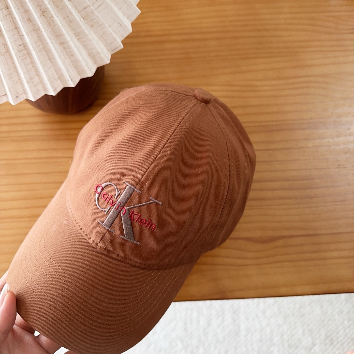 CK新款布棒球帽休闲百搭衣橱搭配神器