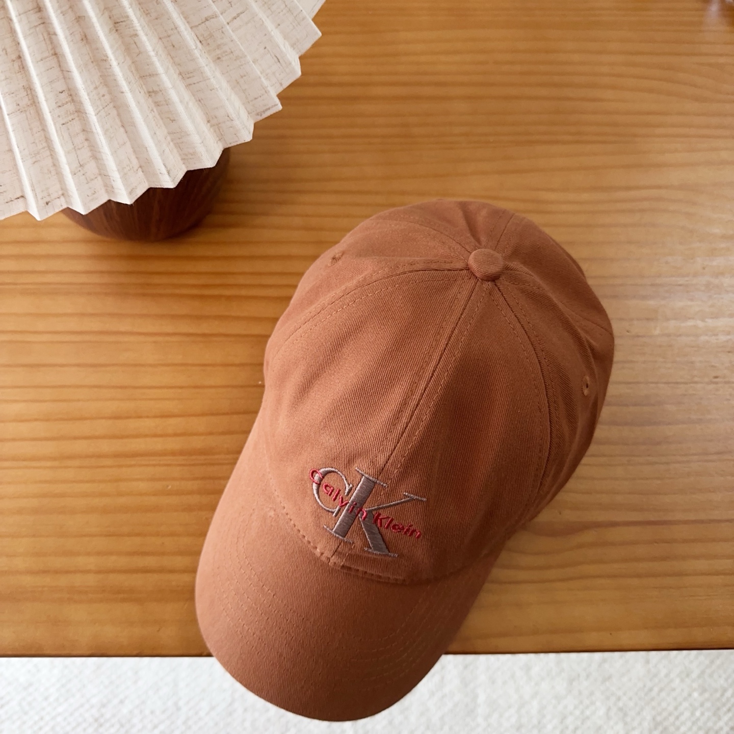 CK新款布棒球帽休闲百搭衣橱搭配神器