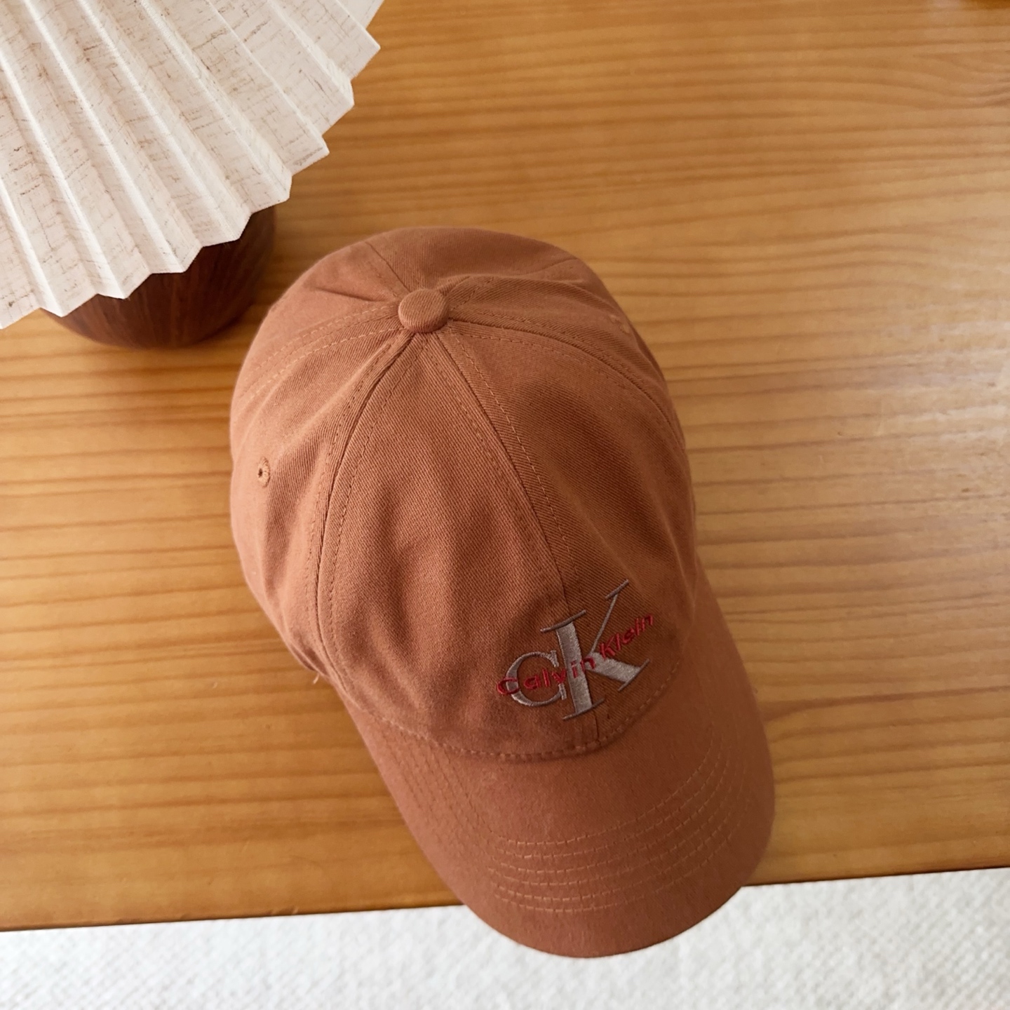 CK新款布棒球帽休闲百搭衣橱搭配神器