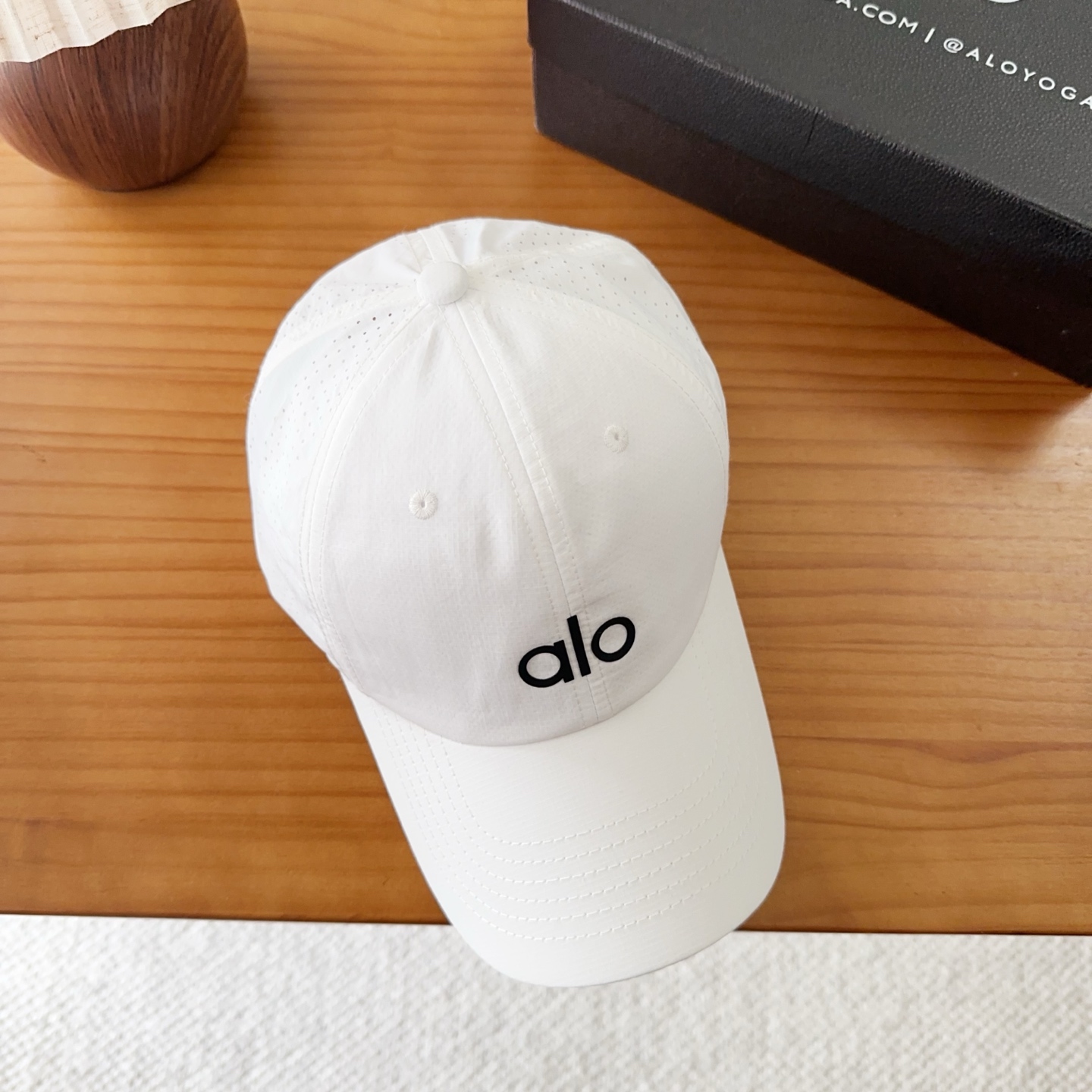 爆款🔥Alo新款棒球帽定制面料，简约时尚更透气，超火爆现货秒发
