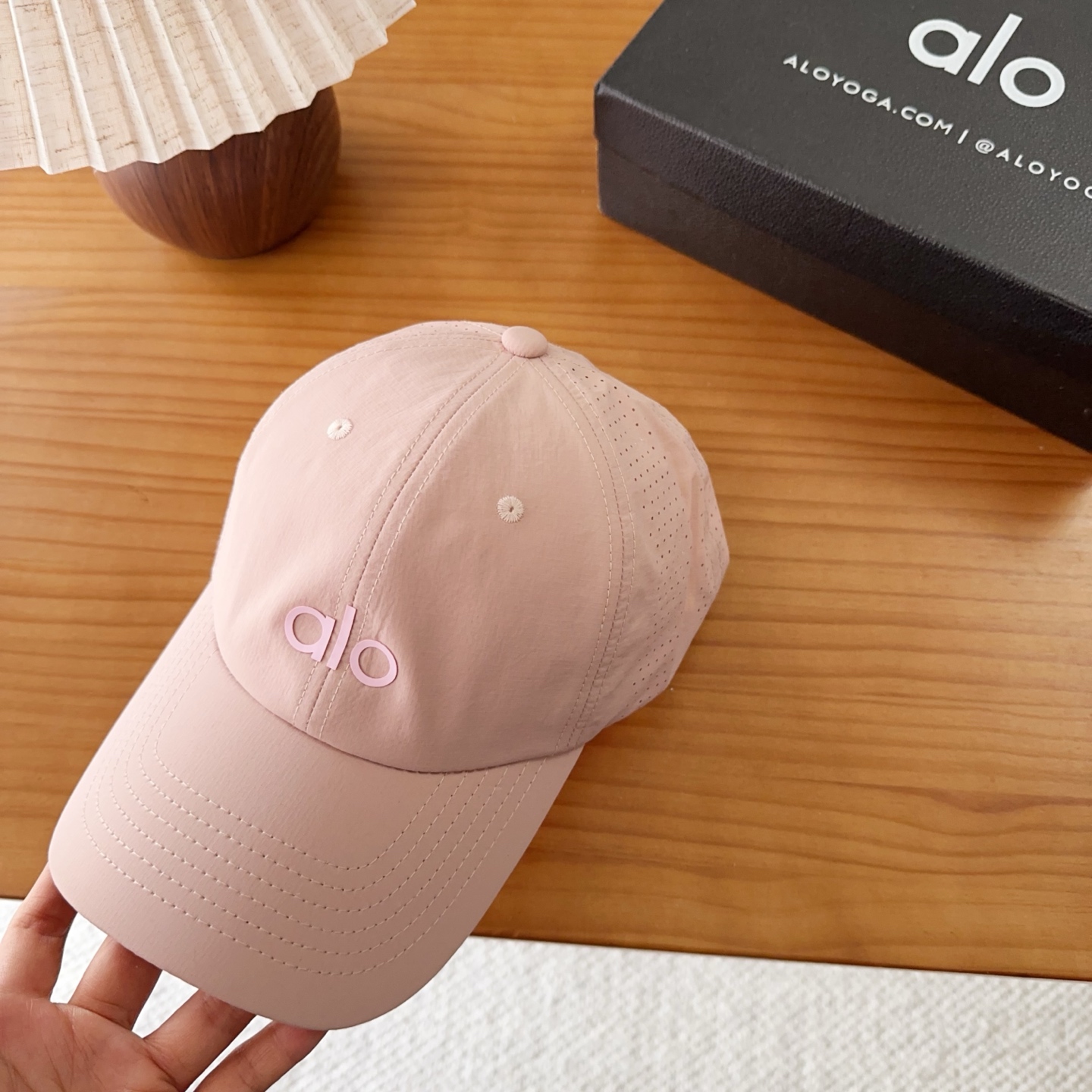 爆款🔥Alo新款棒球帽定制面料，简约时尚更透气，超火爆现货秒发