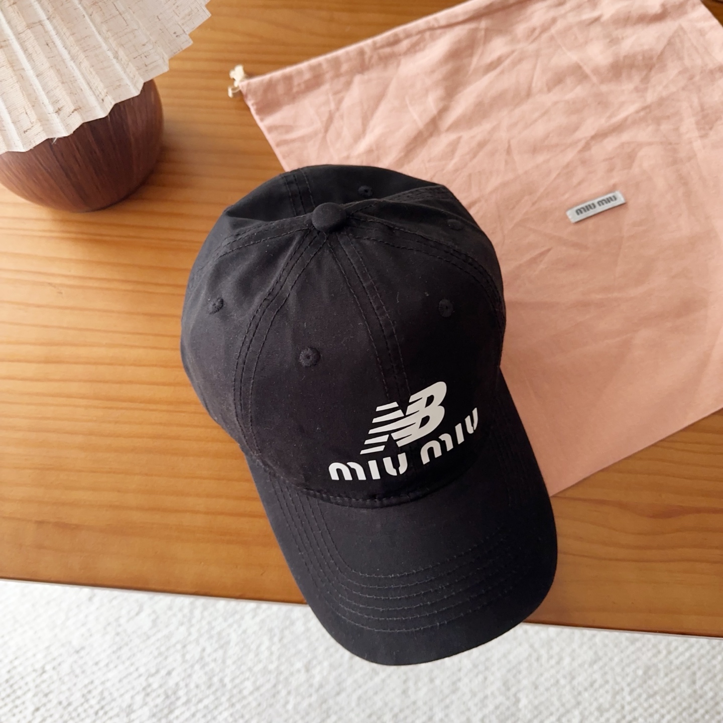 miumiu 缪缪秋冬新品棒球帽 原单正品开模订制，原版做工细致质量超赞！