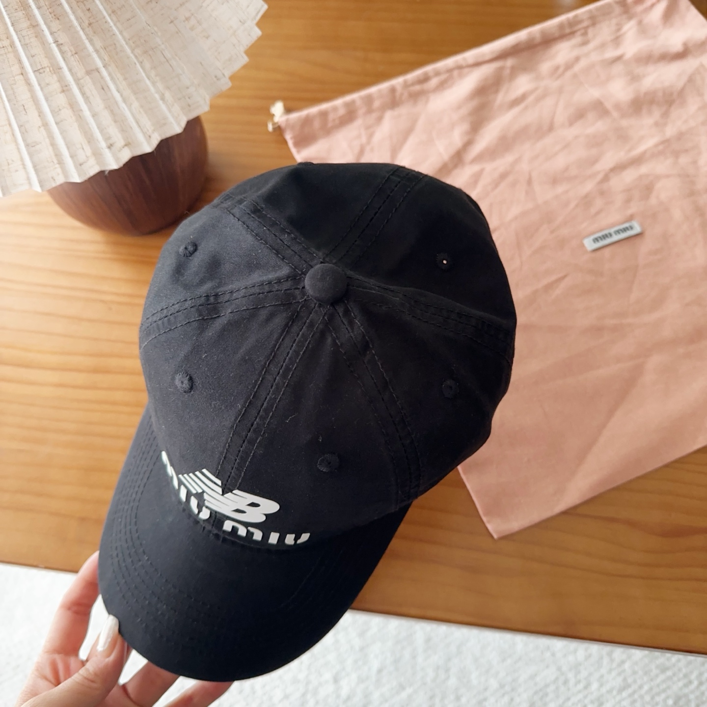 miumiu 缪缪秋冬新品棒球帽 原单正品开模订制，原版做工细致质量超赞！