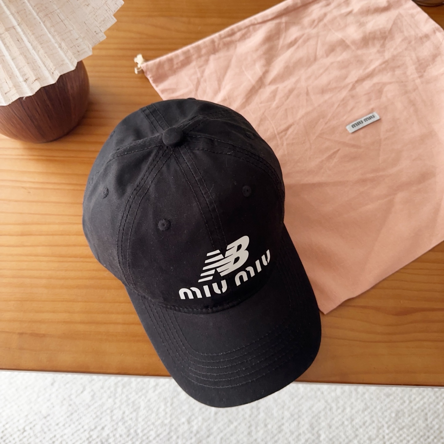 miumiu 缪缪秋冬新品棒球帽 原单正品开模订制，原版做工细致质量超赞！