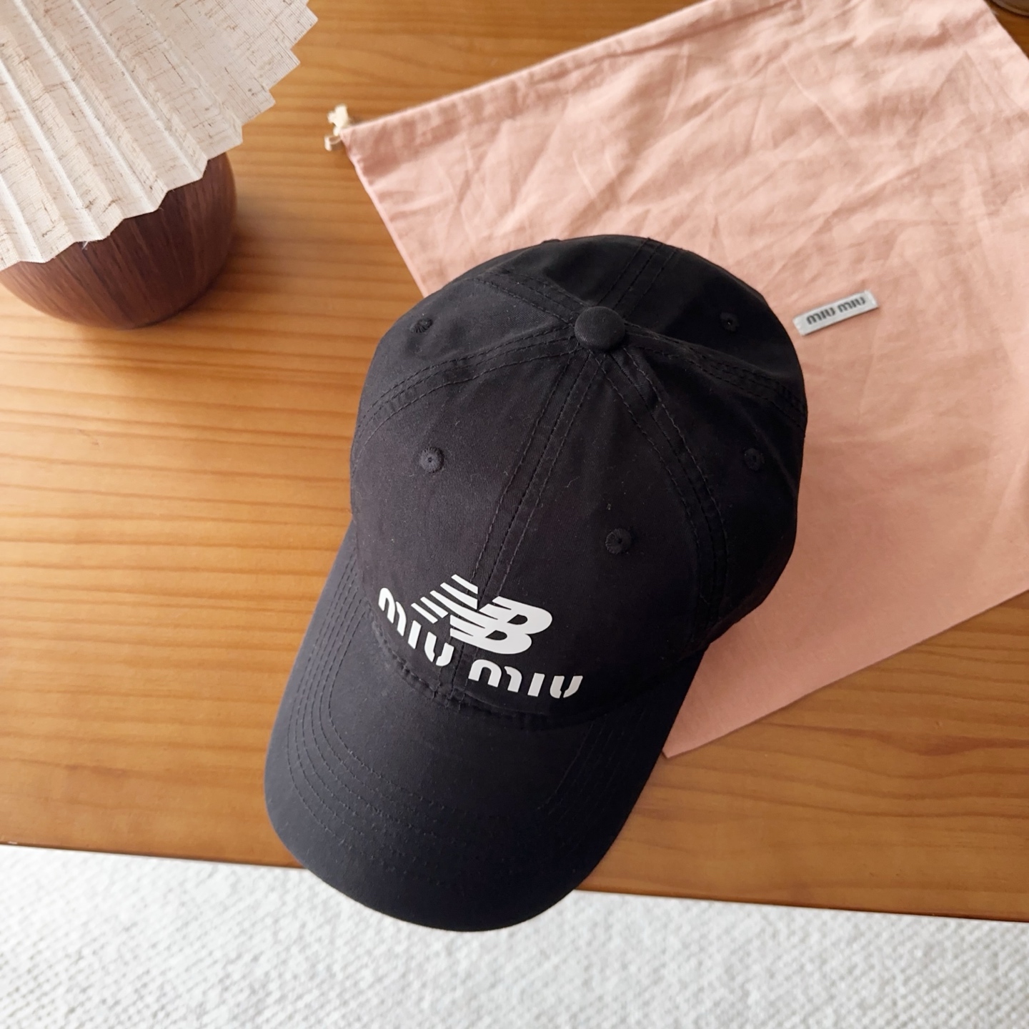 miumiu 缪缪秋冬新品棒球帽 原单正品开模订制，原版做工细致质量超赞！