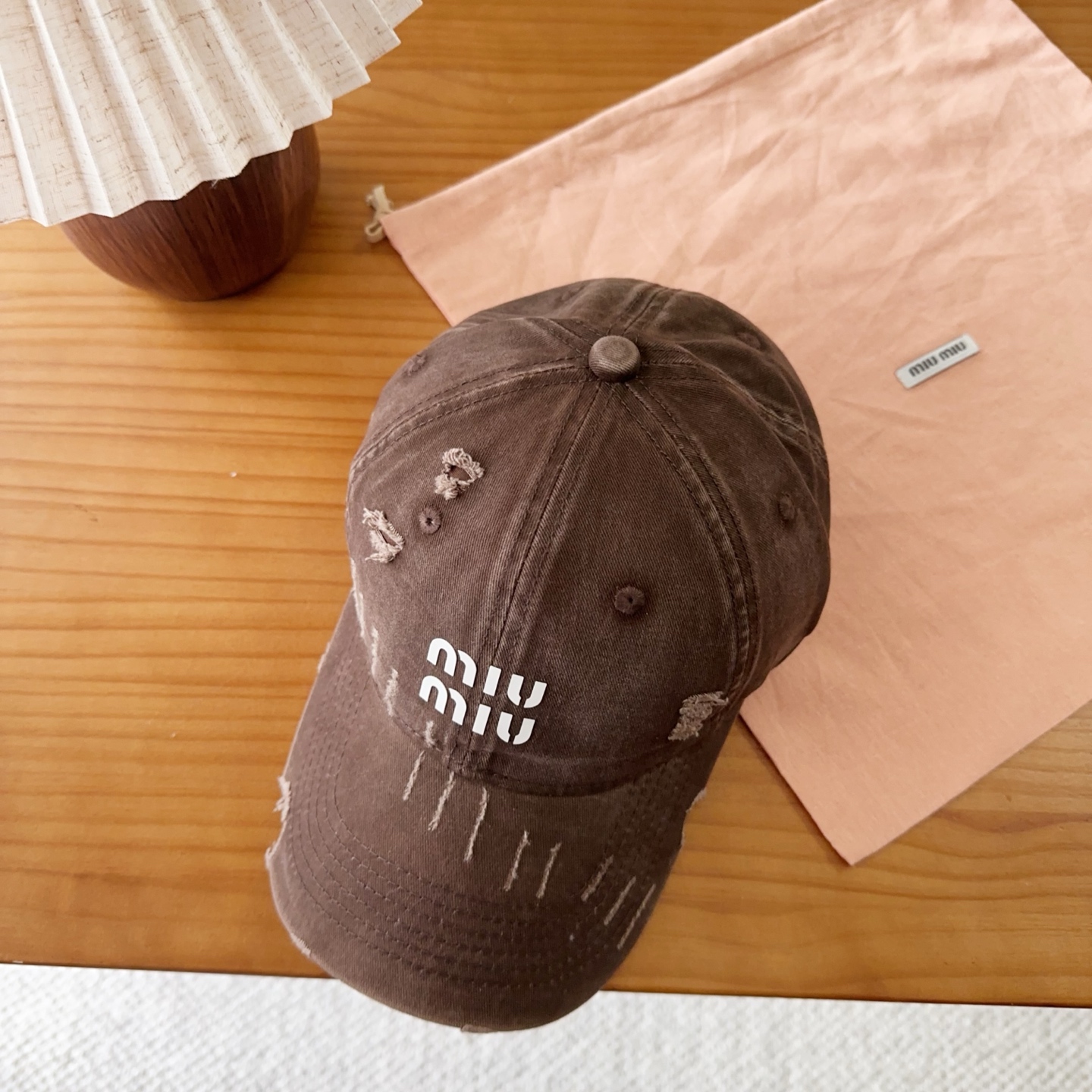 miumiu 缪缪春季新品棒球帽 原单正品开模订制，原版做工细致质量超赞！