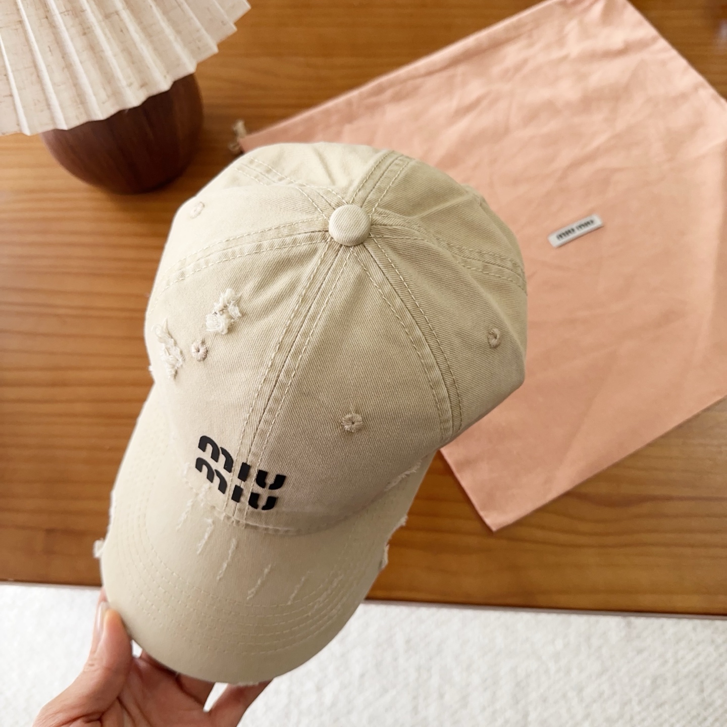 miumiu 缪缪春季新品棒球帽 原单正品开模订制，原版做工细致质量超赞！