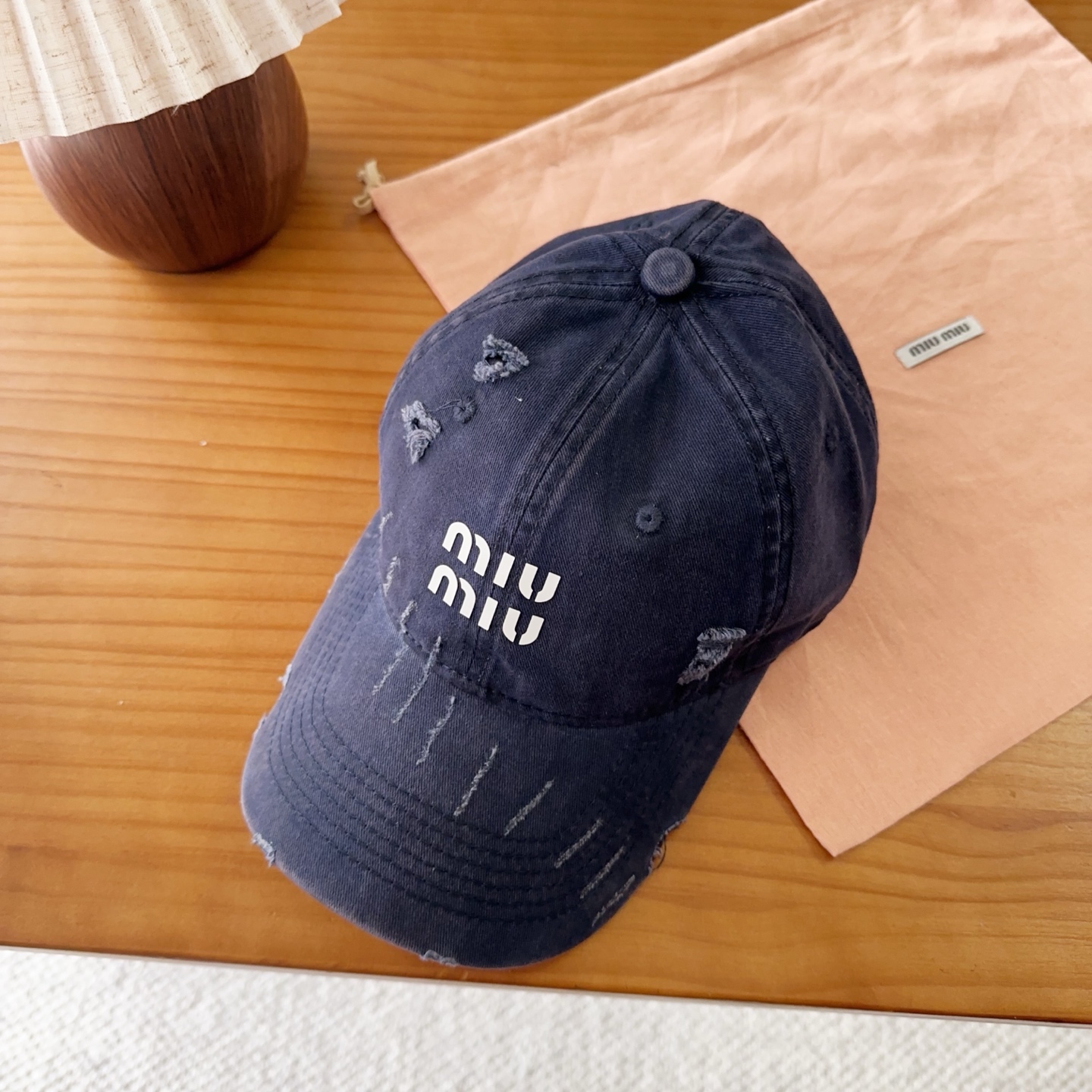 miumiu 缪缪春季新品棒球帽 原单正品开模订制，原版做工细致质量超赞！