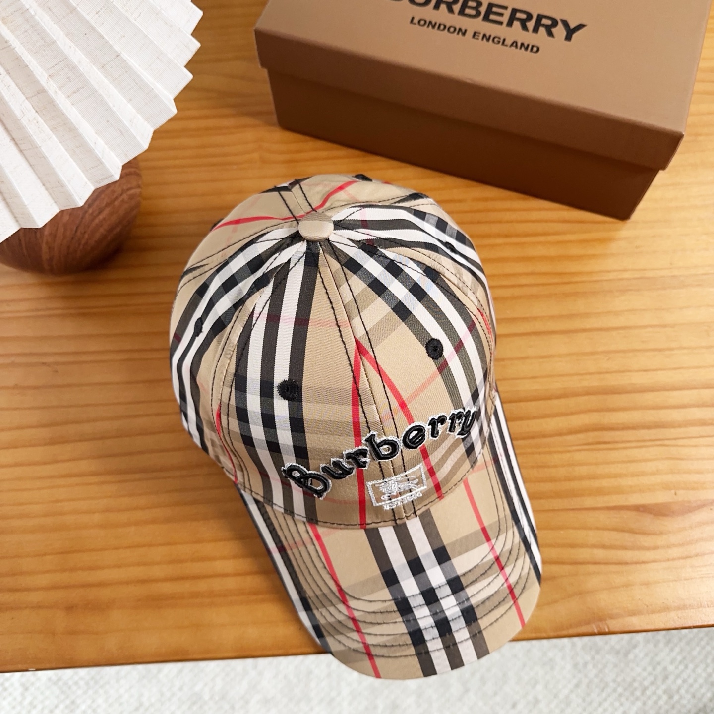 巴宝莉BURBERRY】🌸官网同步上线🎊 韩版新款英伦风定制款1:1原单品质 男女通用棒球帽 美邦工艺棉