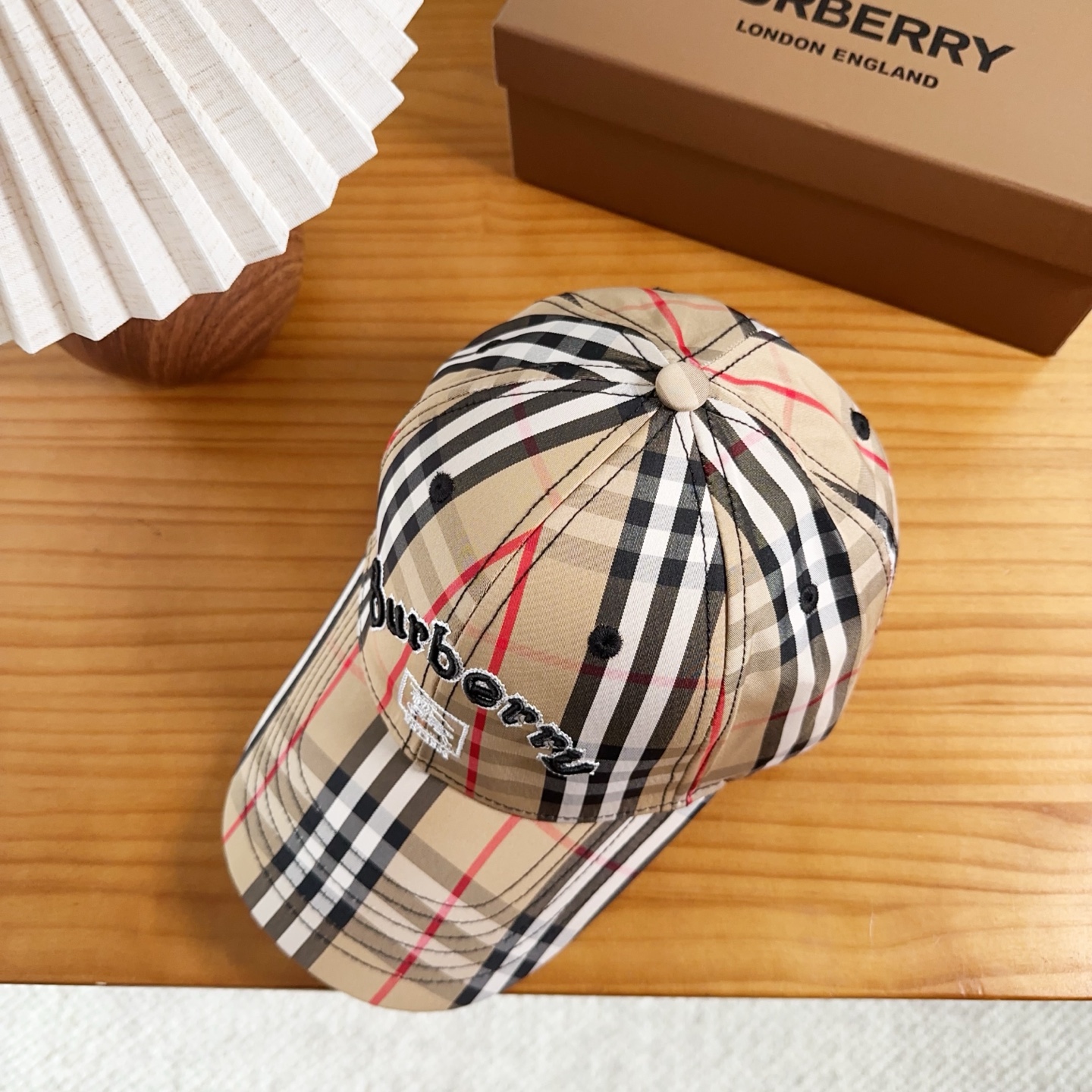 巴宝莉BURBERRY】🌸官网同步上线🎊 韩版新款英伦风定制款1:1原单品质 男女通用棒球帽 美邦工艺棉