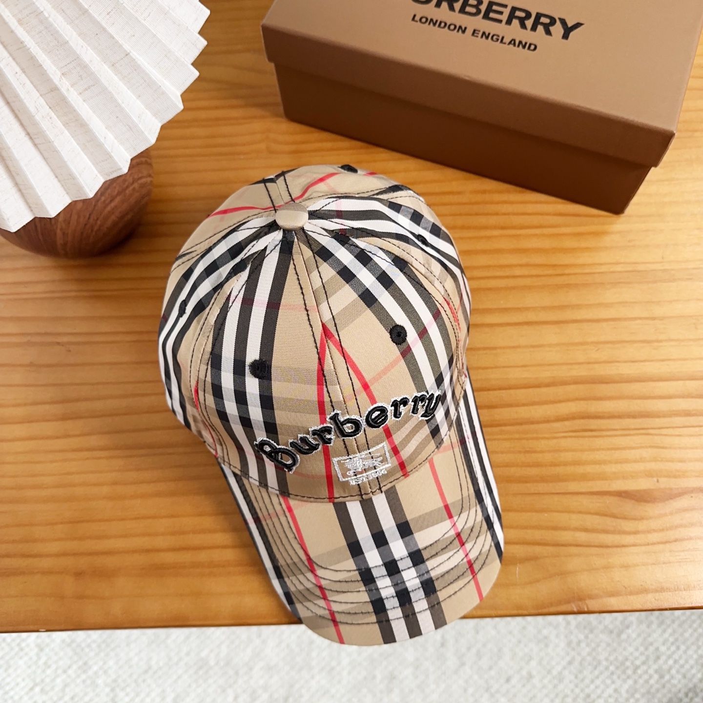 巴宝莉BURBERRY】🌸官网同步上线🎊 韩版新款英伦风定制款1:1原单品质 男女通用棒球帽 美邦工艺棉