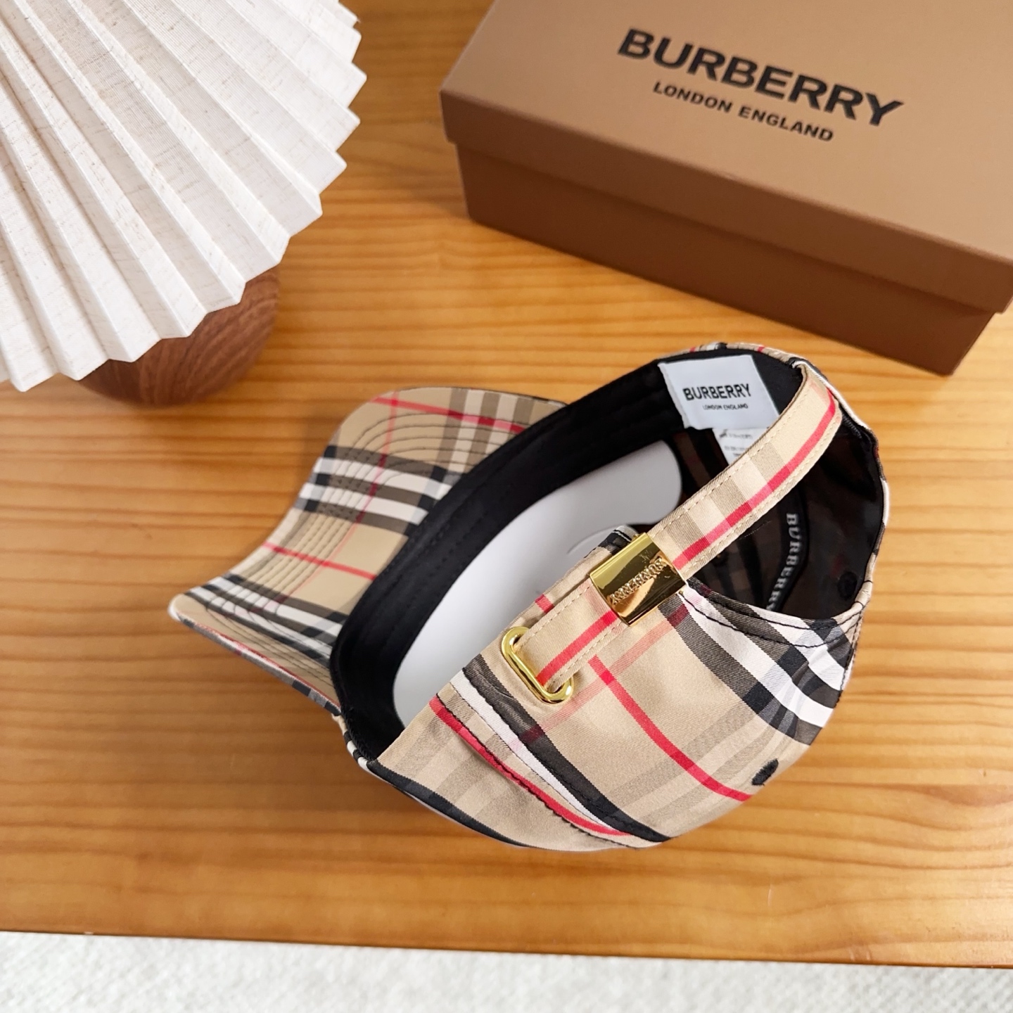 巴宝莉BURBERRY】🌸官网同步上线🎊 韩版新款英伦风定制款1:1原单品质 男女通用棒球帽 美邦工艺棉