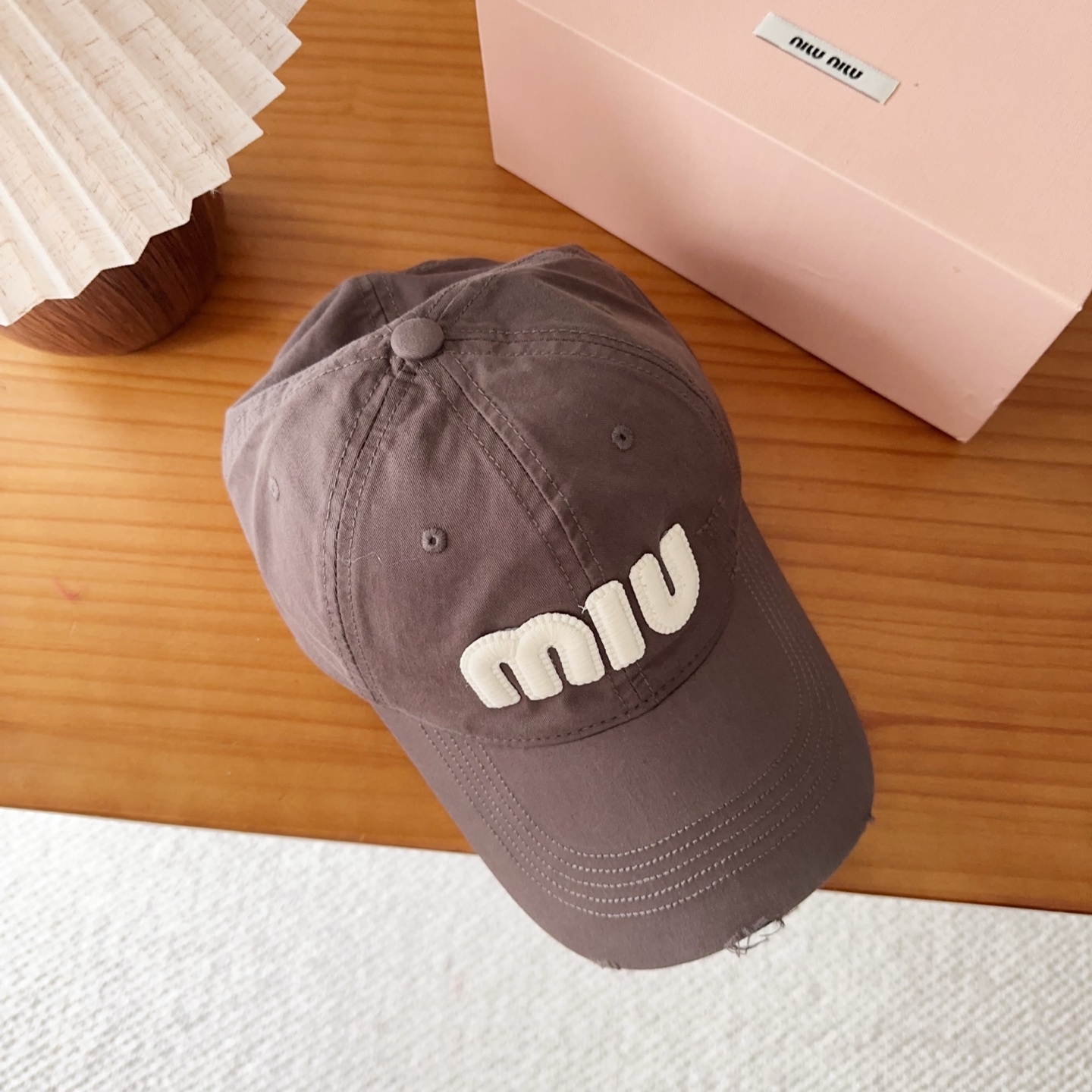 miumiu 缪缪 新款棒球帽，大牌同步，超好搭配，出货！