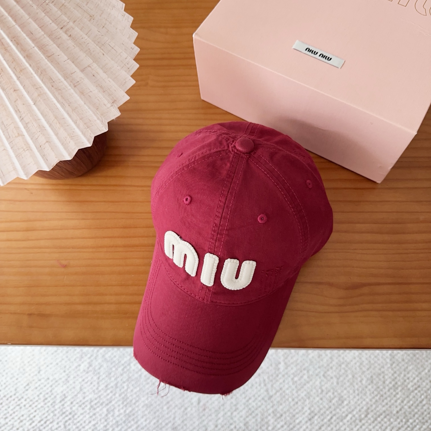 miumiu 缪缪 新款棒球帽，大牌同步，超好搭配，出货！