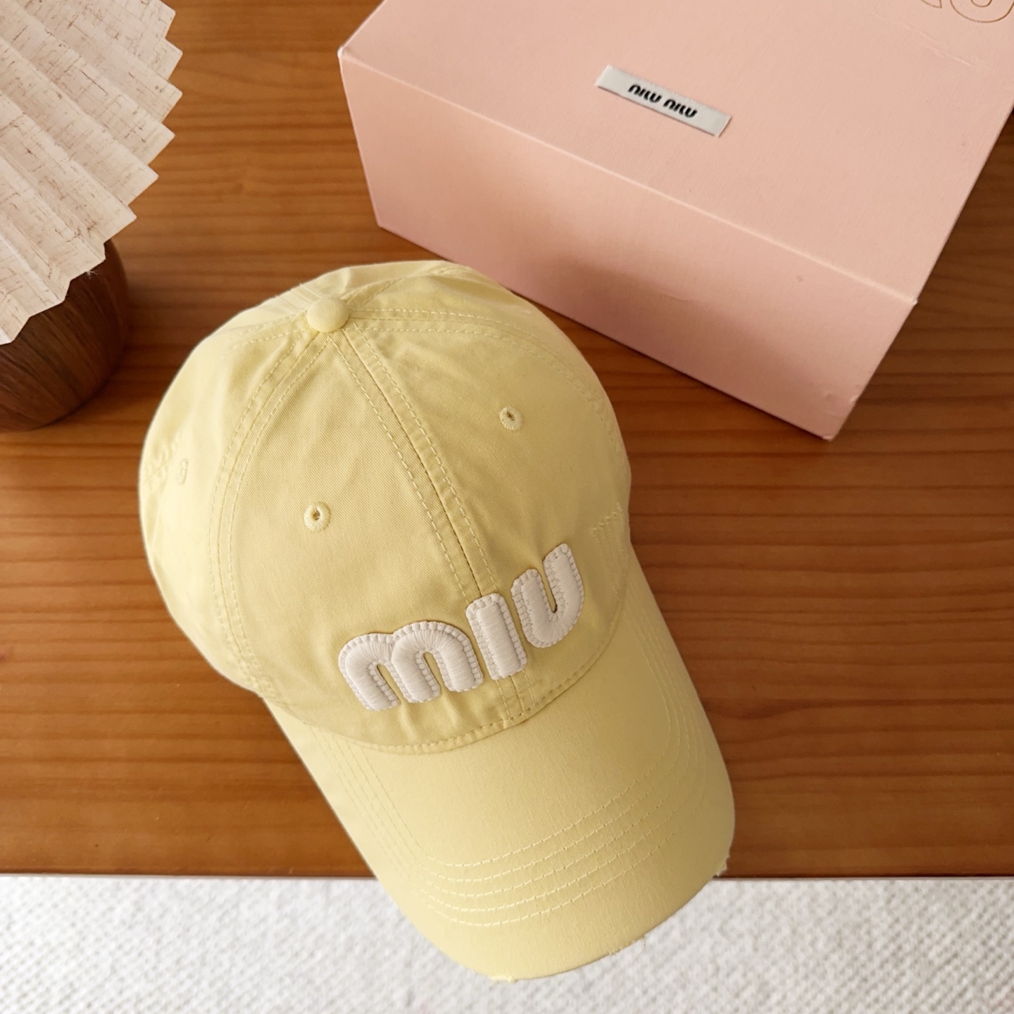 miumiu 缪缪 新款棒球帽，大牌同步，超好搭配，出货！