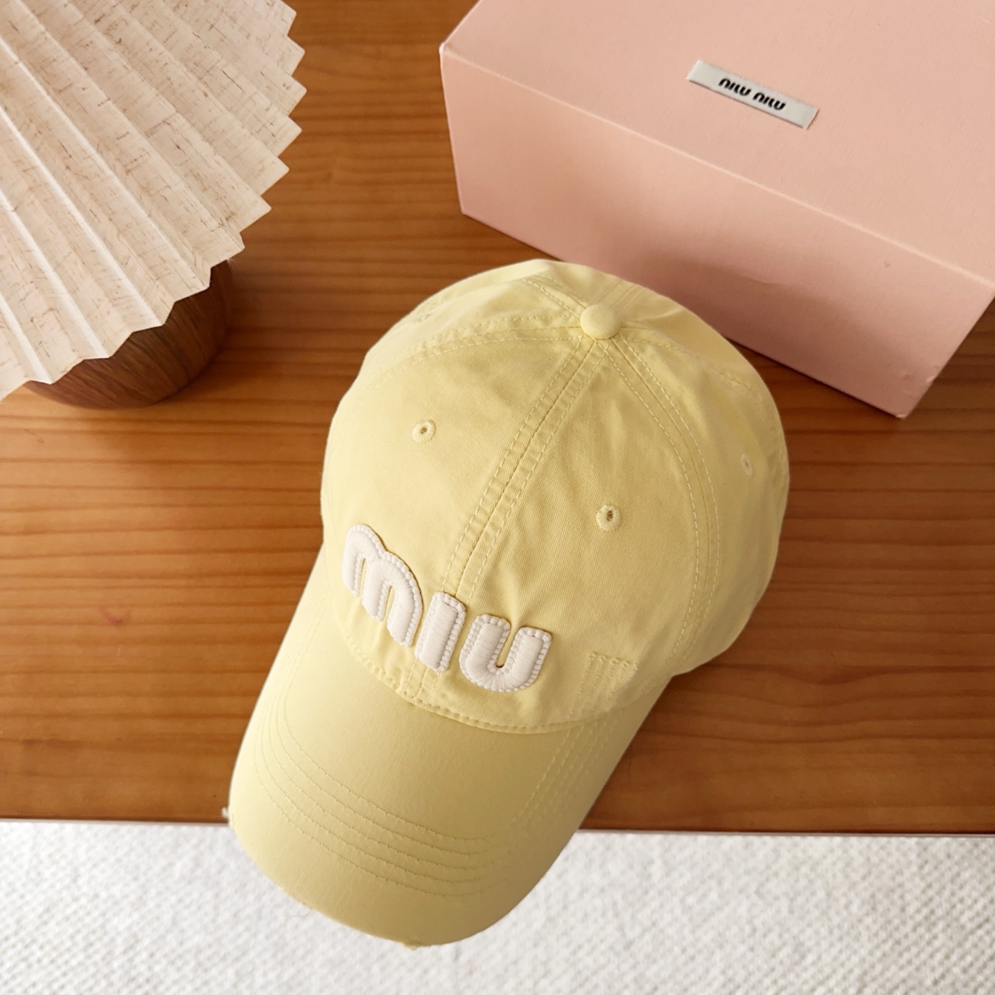 miumiu 缪缪 新款棒球帽，大牌同步，超好搭配，出货！