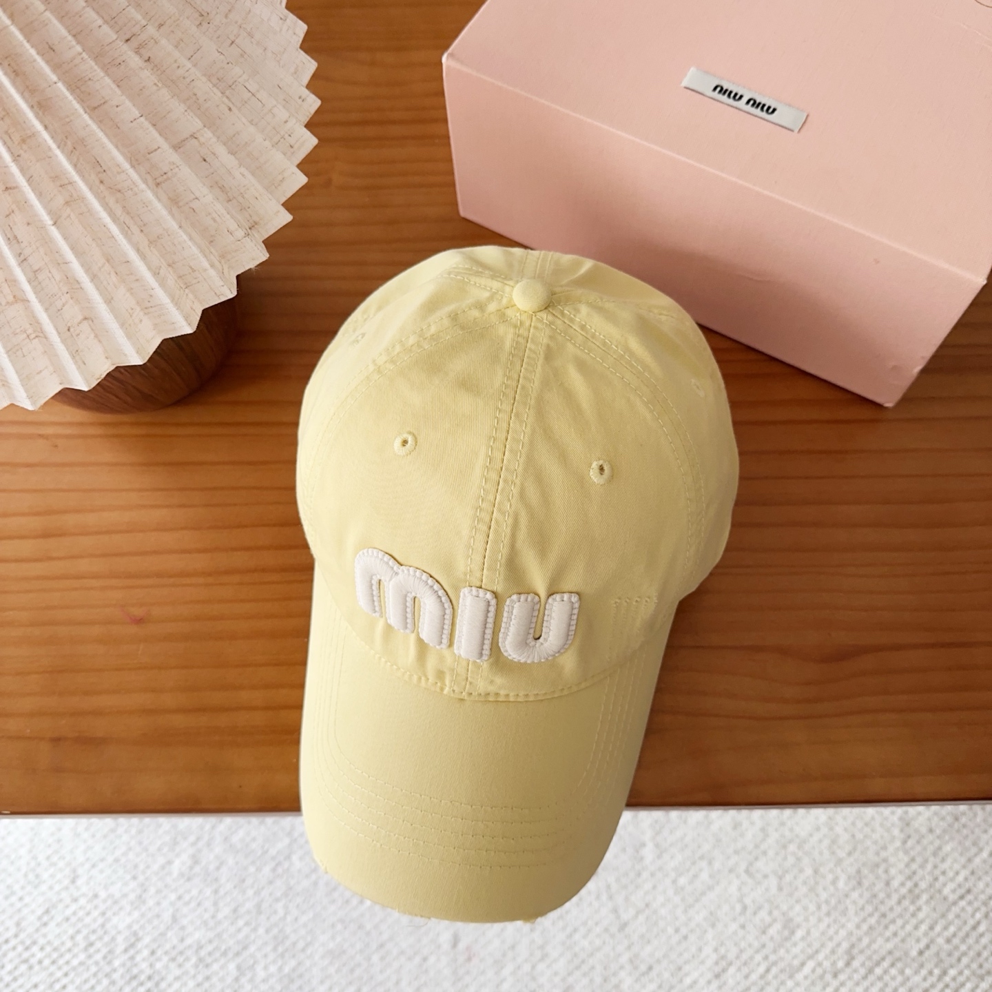miumiu 缪缪 新款棒球帽，大牌同步，超好搭配，出货！