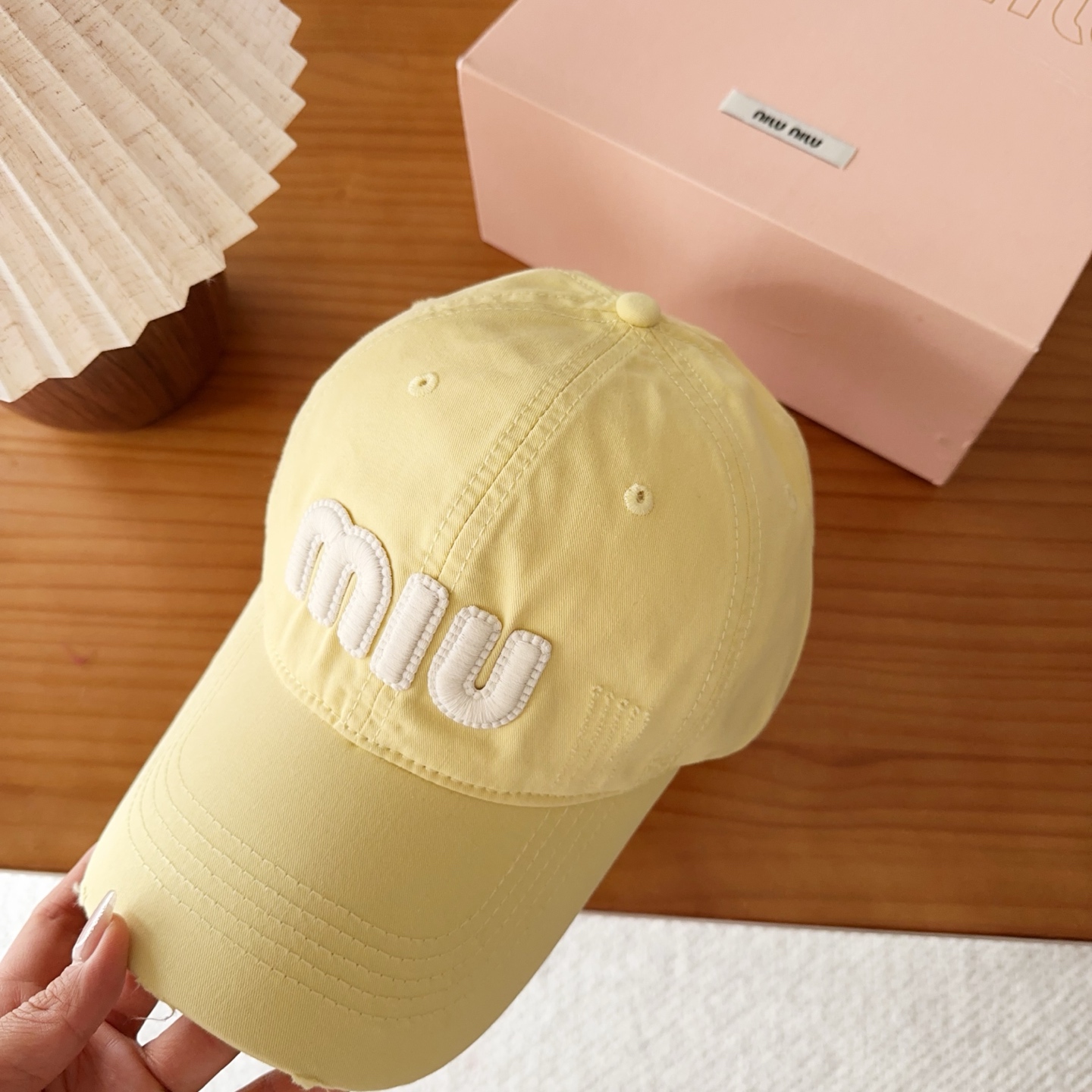 miumiu 缪缪 新款棒球帽，大牌同步，超好搭配，出货！