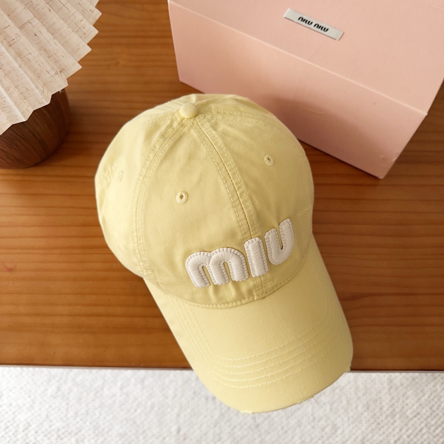 miumiu 缪缪 新款棒球帽，大牌同步，超好搭配，出货！