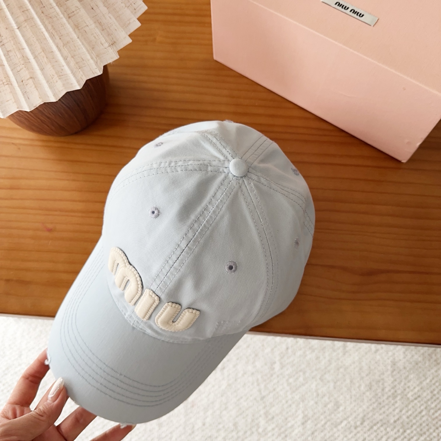 miumiu 缪缪 新款棒球帽，大牌同步，超好搭配，出货！