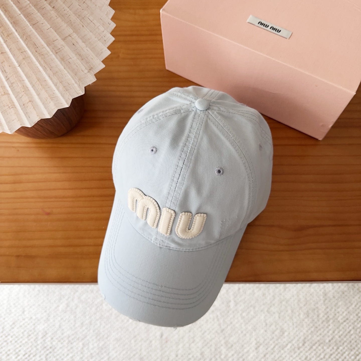 miumiu 缪缪 新款棒球帽，大牌同步，超好搭配，出货！