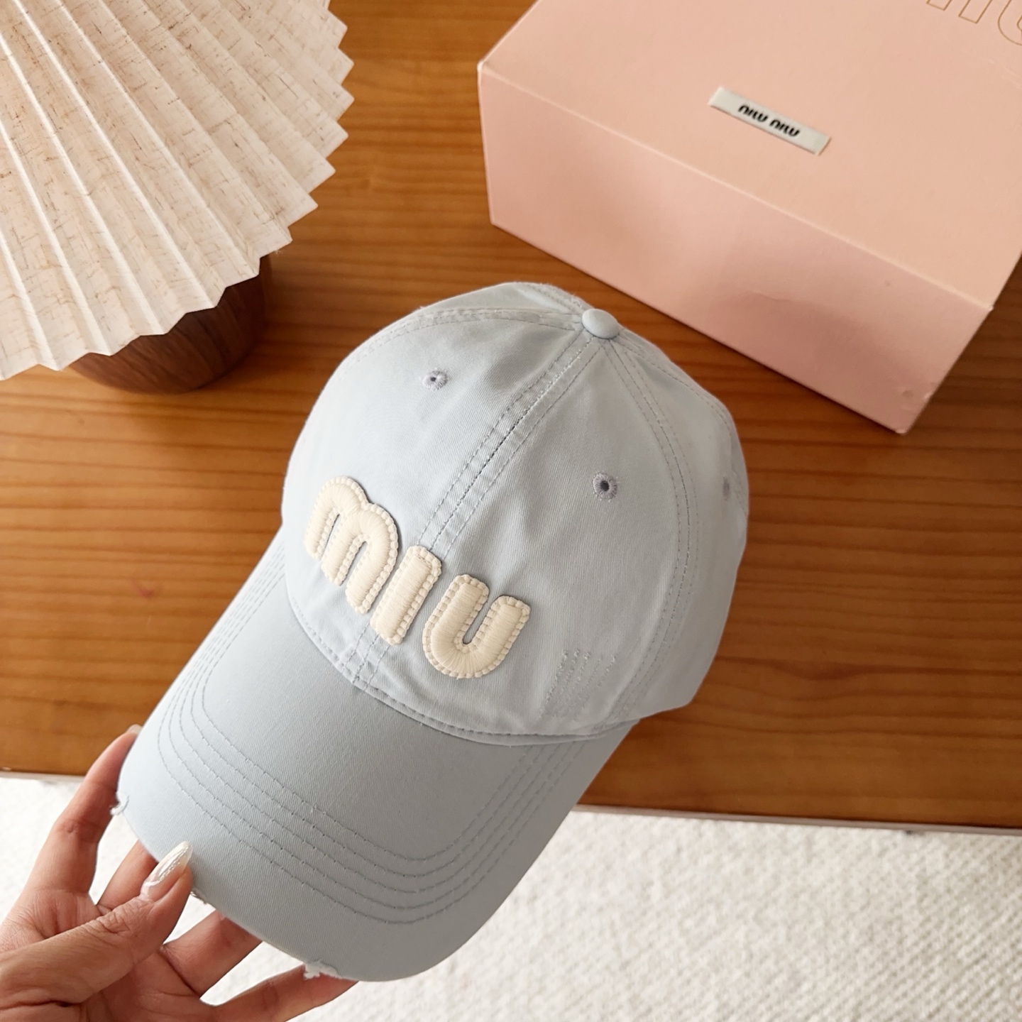 miumiu 缪缪 新款棒球帽，大牌同步，超好搭配，出货！