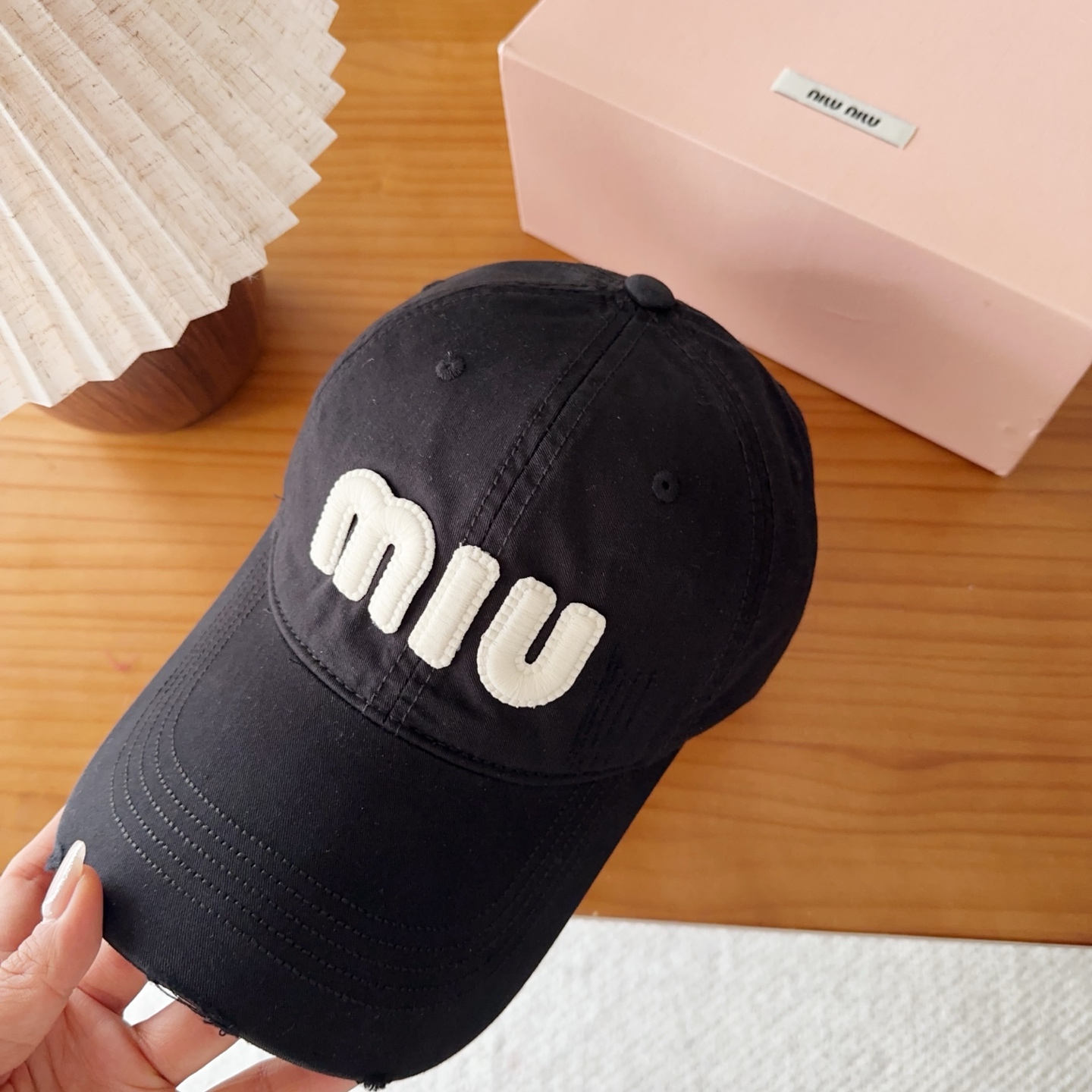 miumiu 缪缪 新款棒球帽，大牌同步，超好搭配，出货！