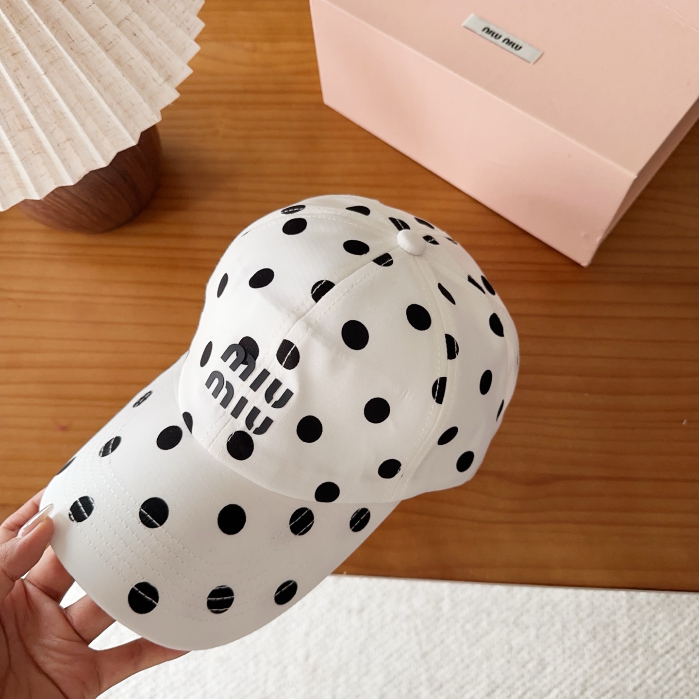miumiu 缪缪 新款棒球帽，大牌同步，超好搭配，出货！