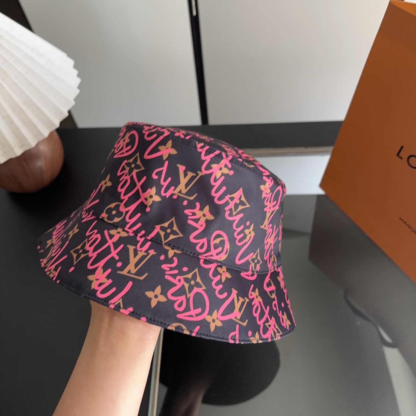 LV路易威登渔夫帽 轻盈透气。完美版型，独家实物拍摄，男女适用