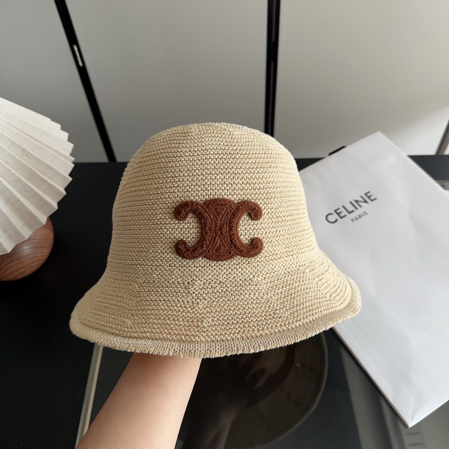 Celin 桶帽渔夫帽 夏季防晒必备 衣柜里必备单品 均码