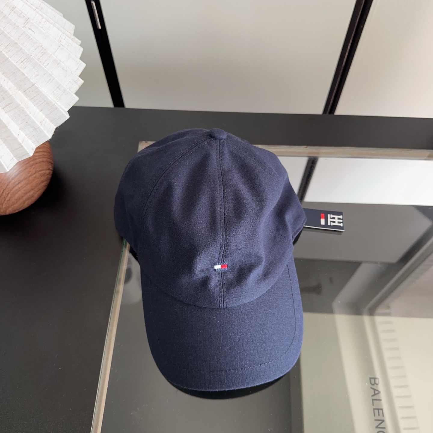 Tommy Hilfiger 麻料棒球帽，时尚鸭舌帽，精致小logo刺绣，版型正，细节满满，男女同款，户