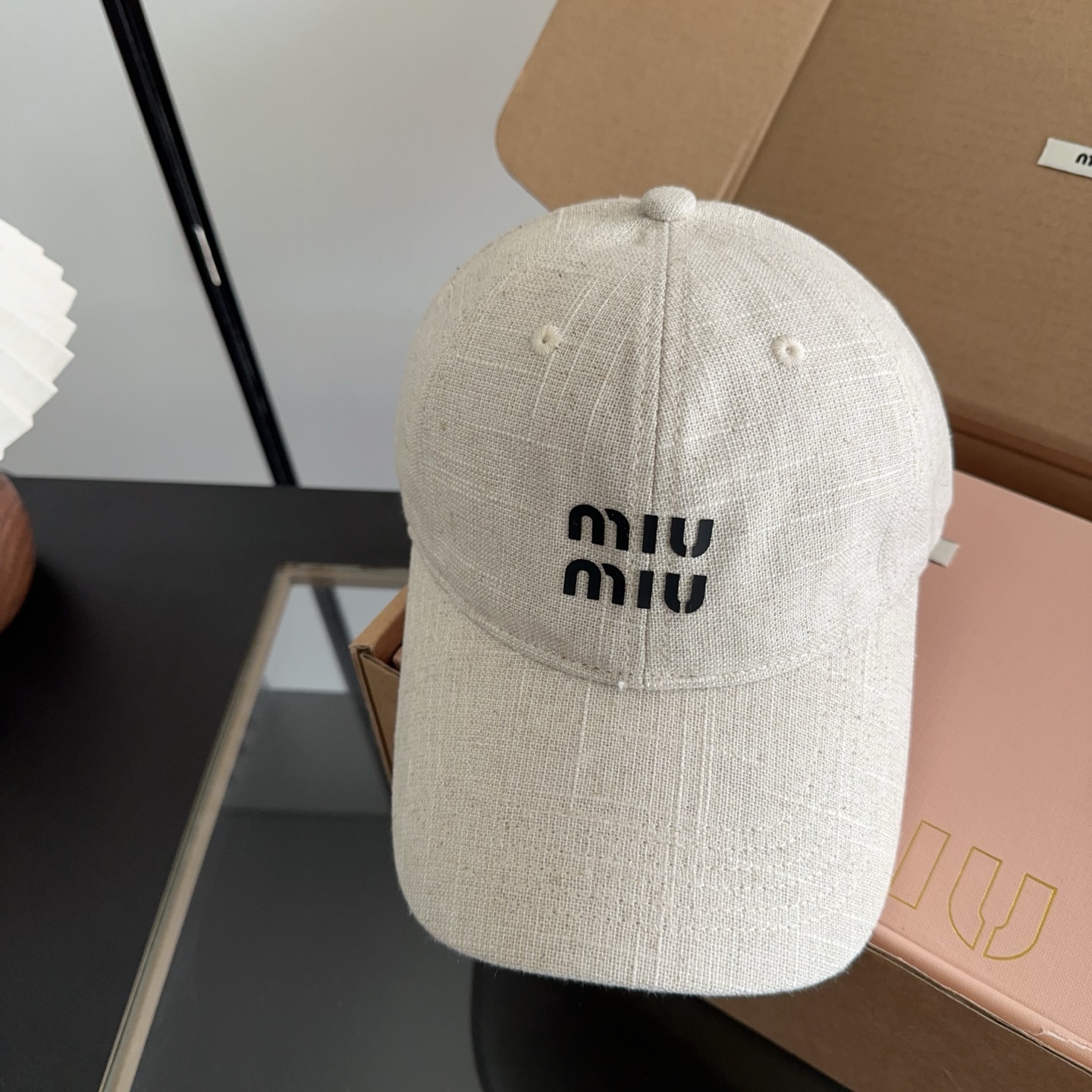 miumiu 缪缪秋冬新品棒球帽 原单正品开模订制，原版做工细致质量超赞！