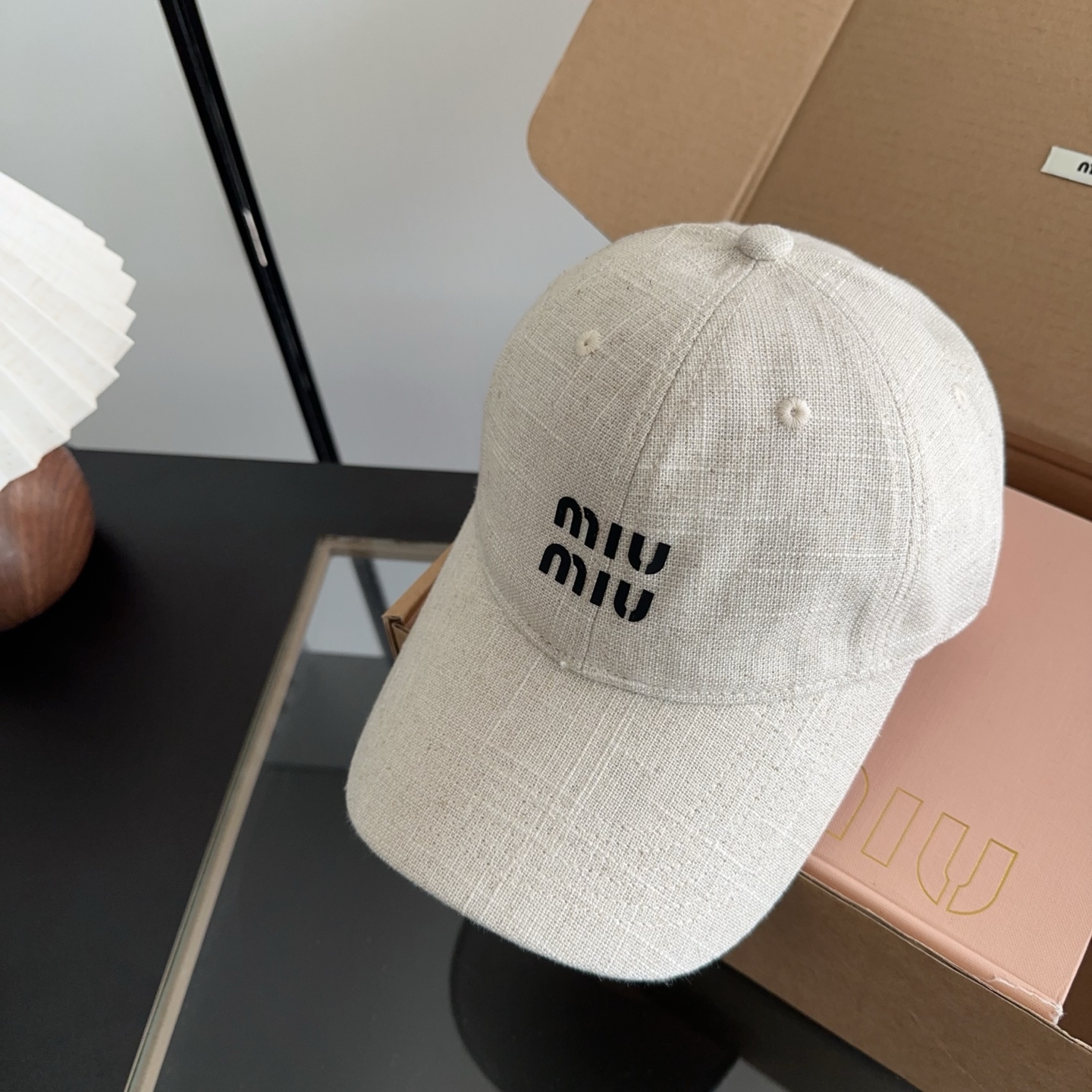 miumiu 缪缪秋冬新品棒球帽 原单正品开模订制，原版做工细致质量超赞！