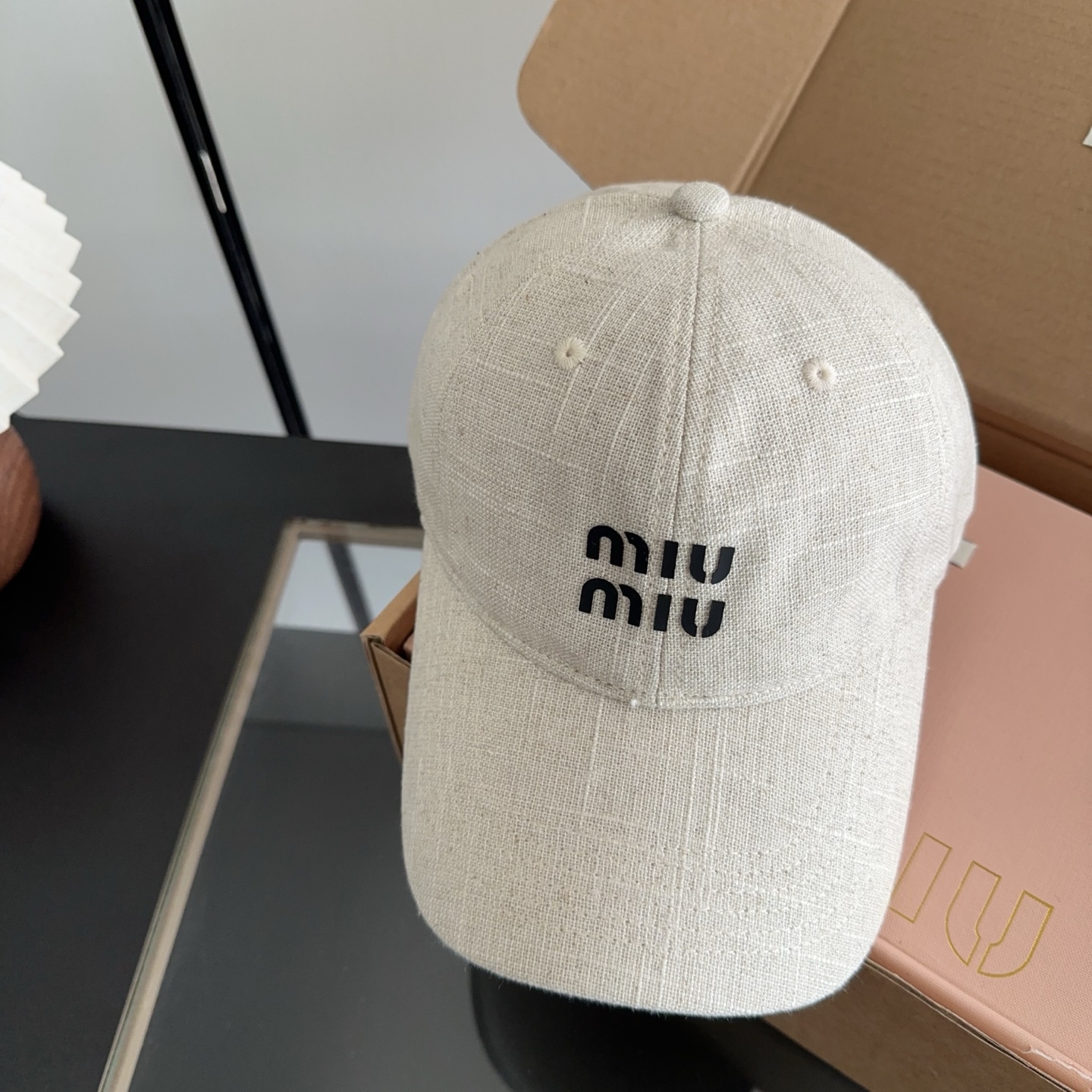 miumiu 缪缪秋冬新品棒球帽 原单正品开模订制，原版做工细致质量超赞！