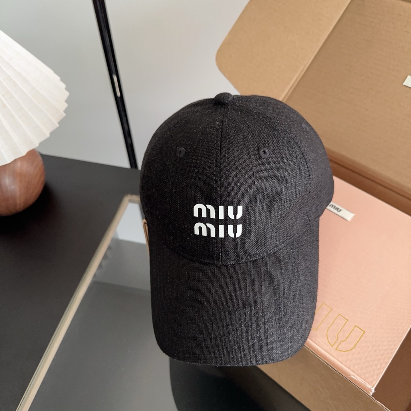 miumiu 缪缪秋冬新品棒球帽 原单正品开模订制，原版做工细致质量超赞！
