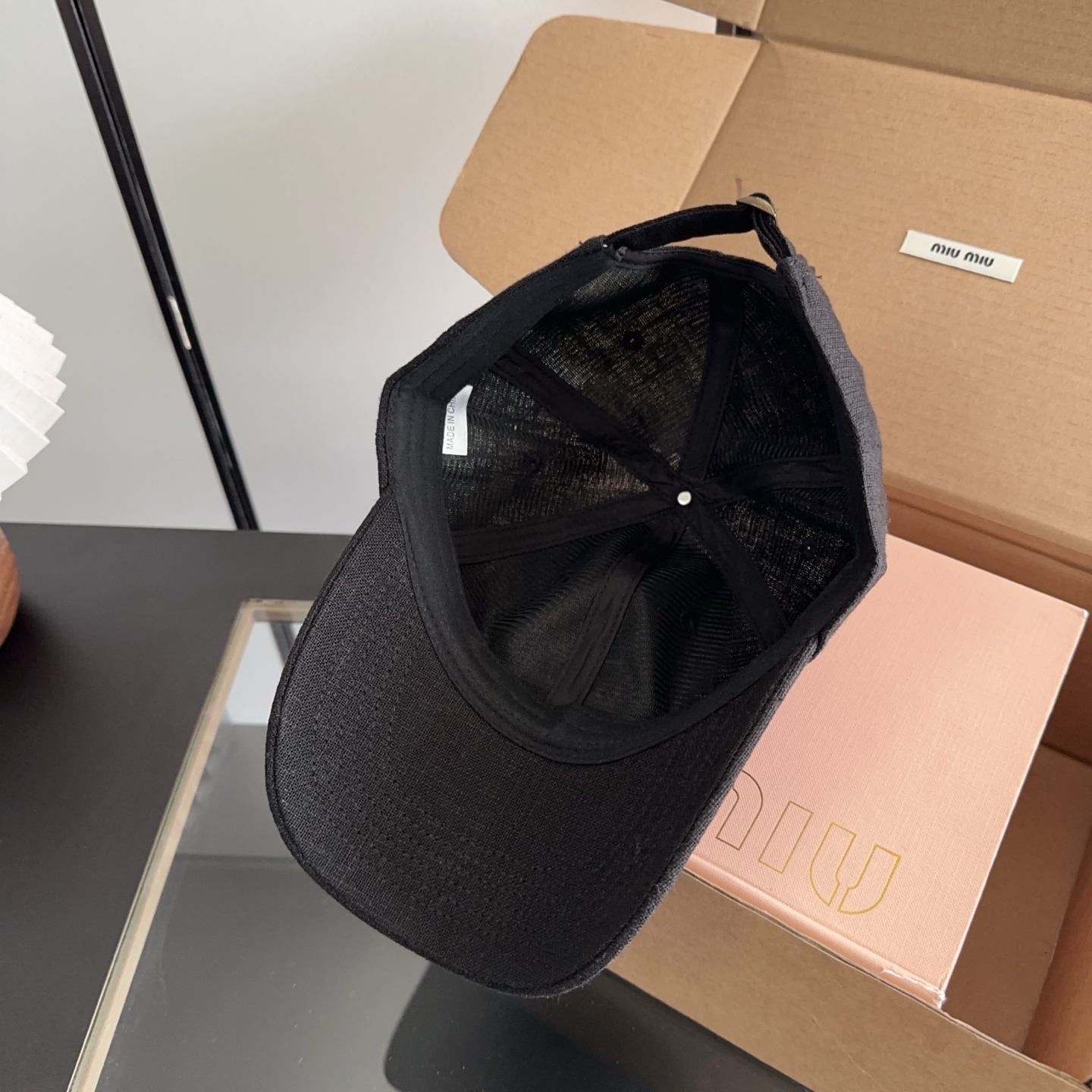 miumiu 缪缪秋冬新品棒球帽 原单正品开模订制，原版做工细致质量超赞！