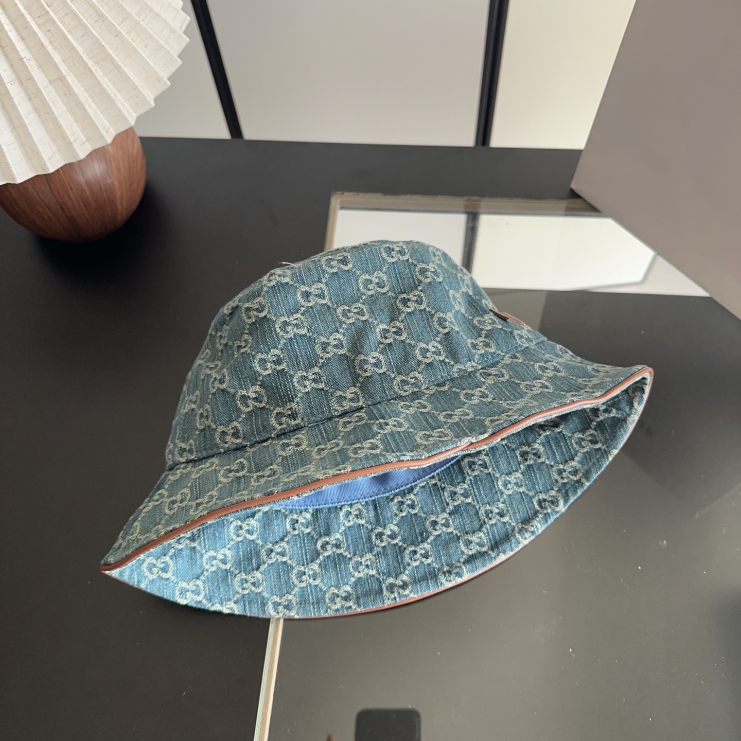 GUCCI古奇 2026专柜新款简约刺绣款渔夫帽，很潮！休闲运动款，经典制作，超级好搭衣服！