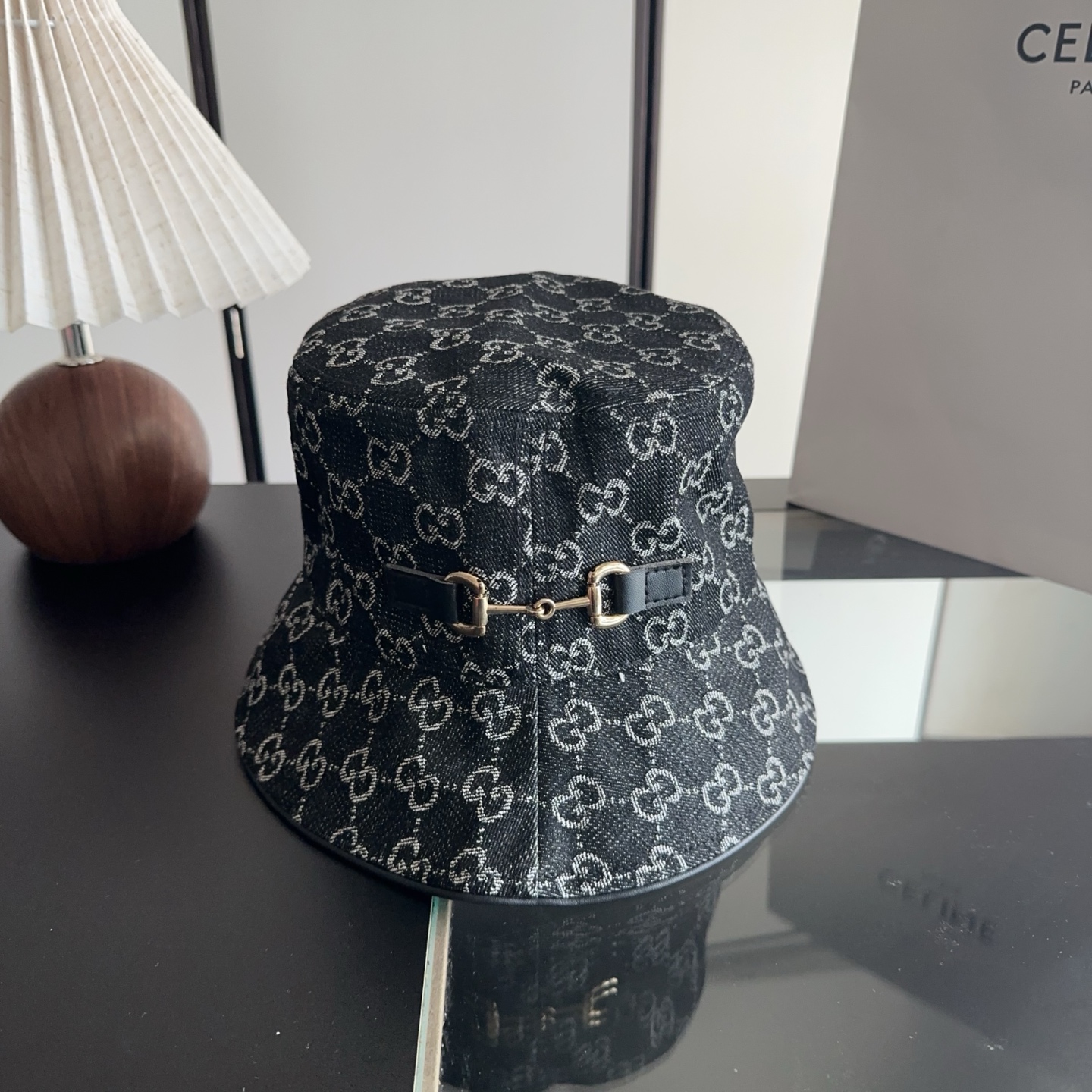 GUCCI古奇 2026专柜新款简约刺绣款渔夫帽，很潮！休闲运动款，经典制作，超级好搭衣服！