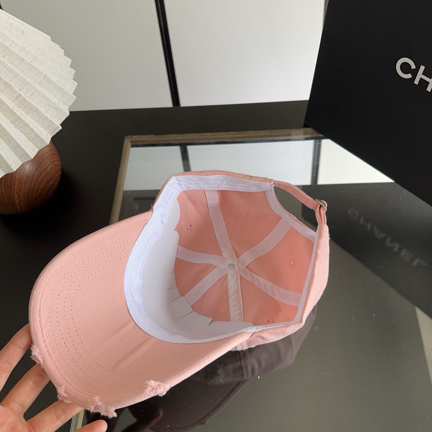 Chrome Hearts 克罗心💓早春韩版时尚复古做旧破洞帽子磨损设计百搭棒球帽鸭舌帽