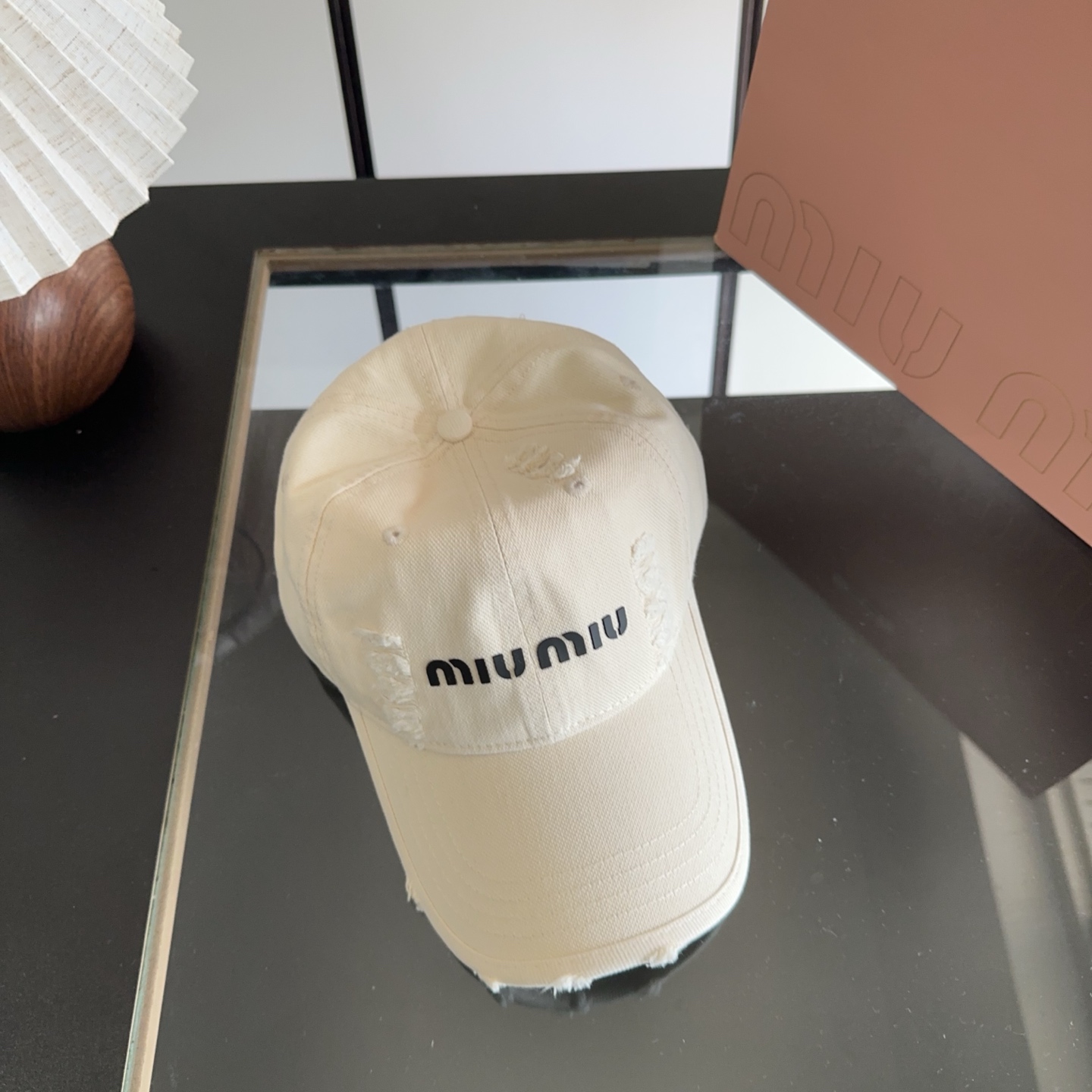 miumiu 缪缪 新款棒球帽，大牌同步，超好搭配，出货！