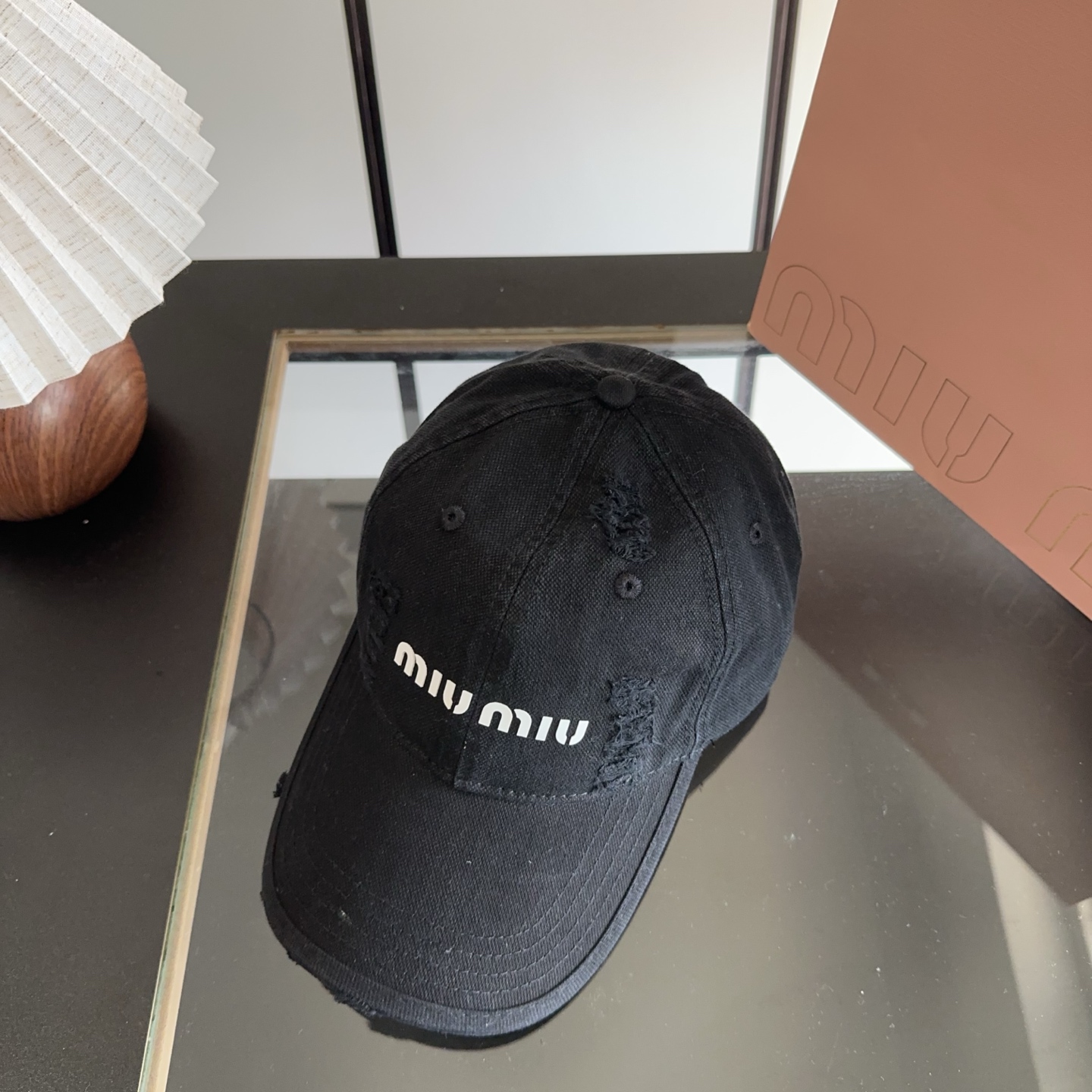 miumiu 缪缪 新款棒球帽，大牌同步，超好搭配，出货！
