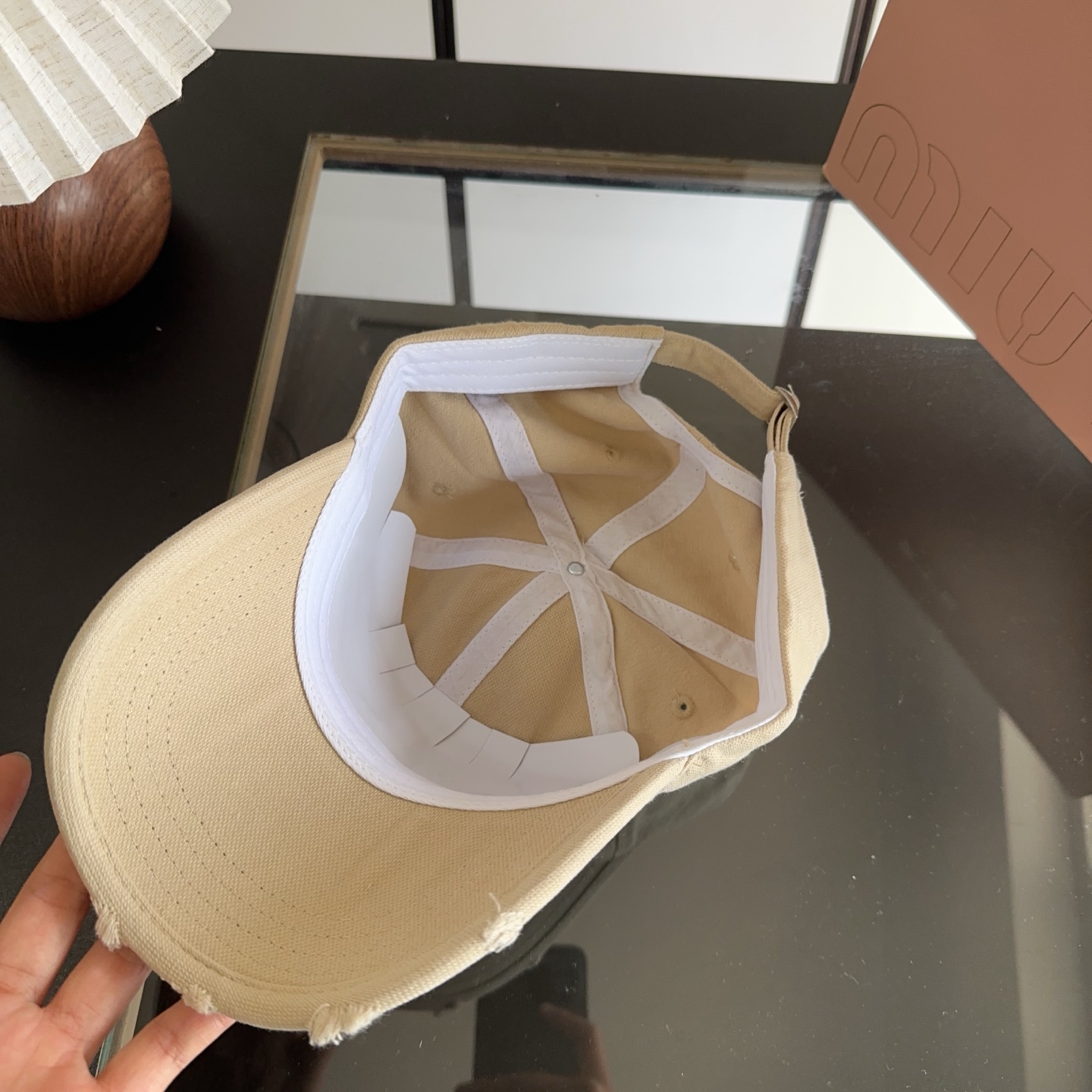 miumiu 缪缪 新款棒球帽，大牌同步，超好搭配，出货！