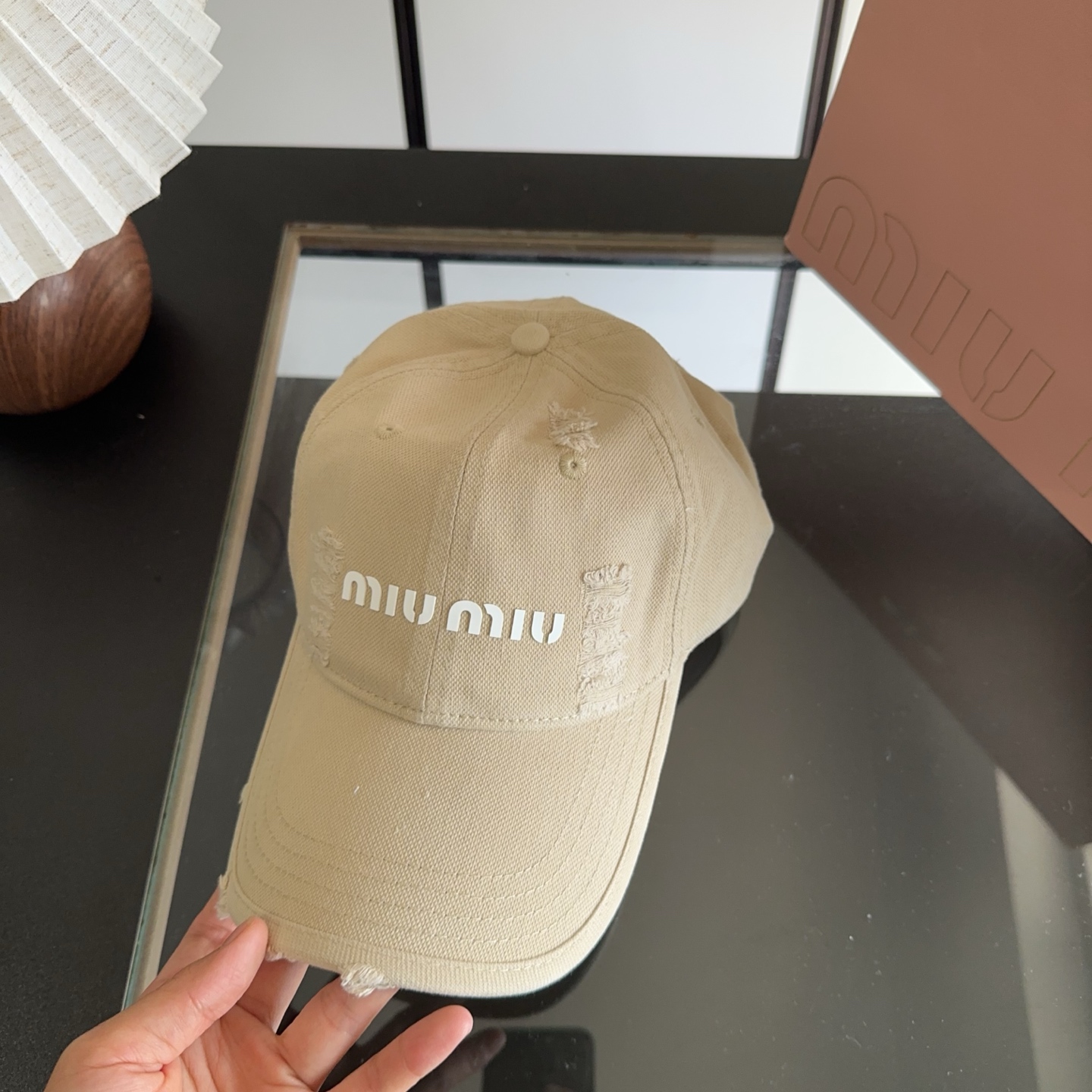 miumiu 缪缪 新款棒球帽，大牌同步，超好搭配，出货！