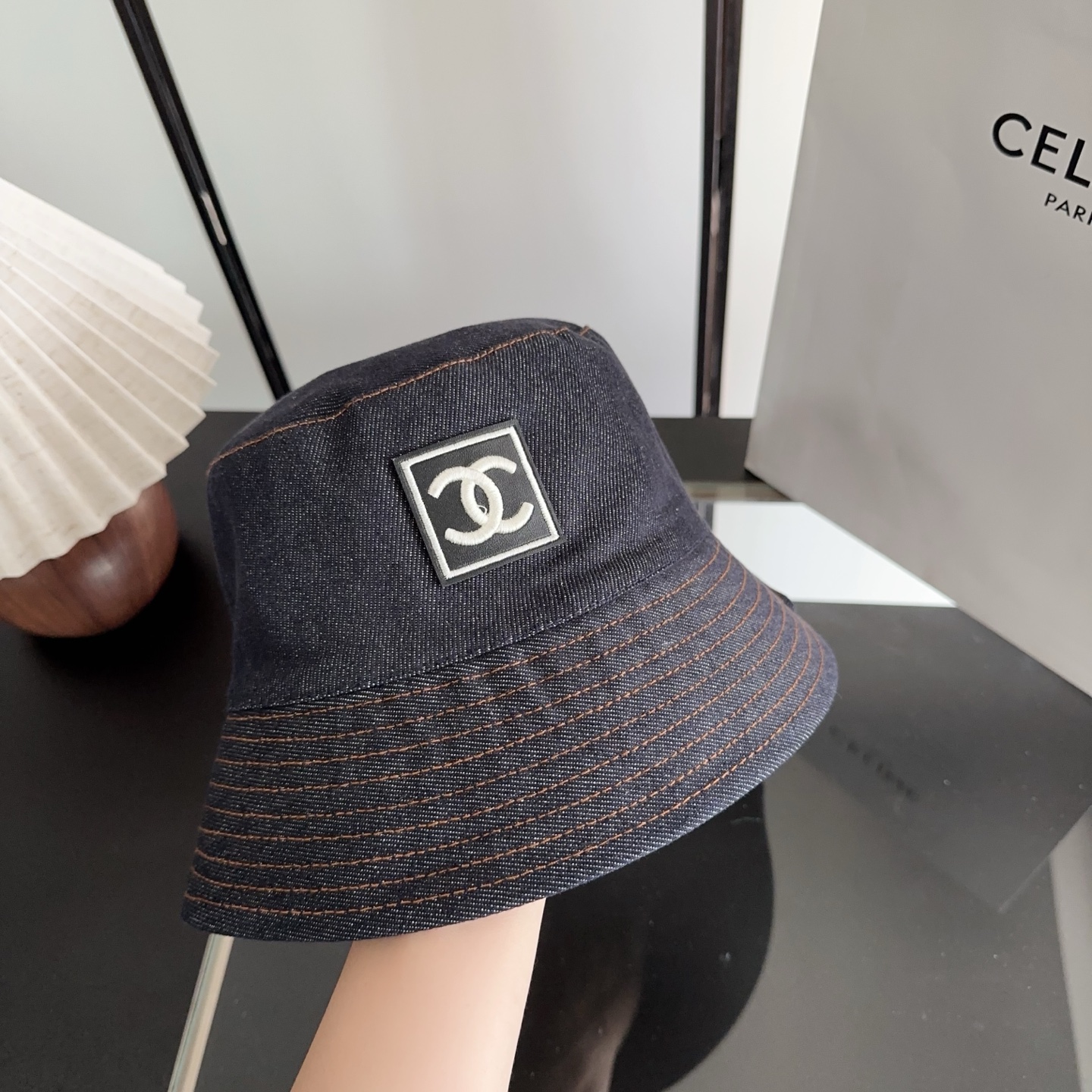 香奈儿CHANEL 新品渔夫帽，小香经典简约，时尚休闲设计 跑量新品