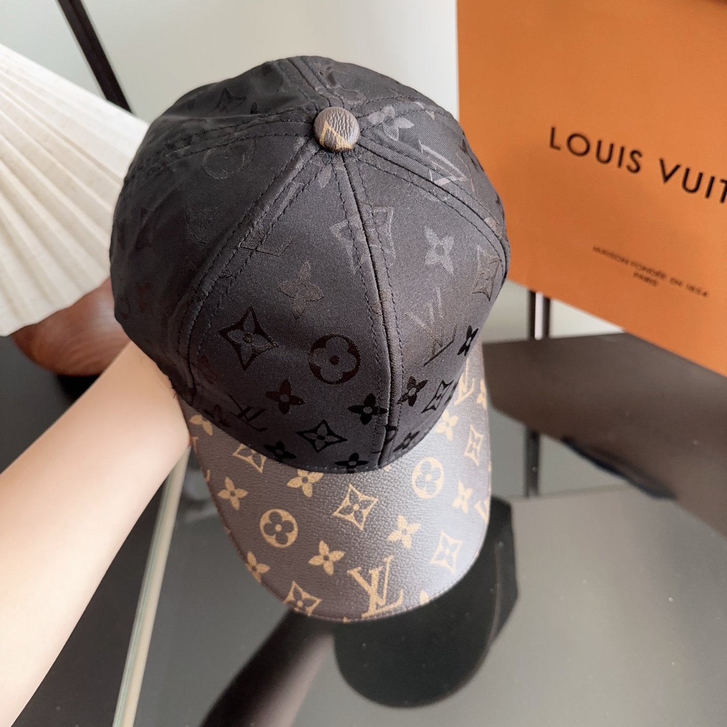 LV路易威登棒球帽  轻盈透气。完美版型，独家实物拍摄，男女适用