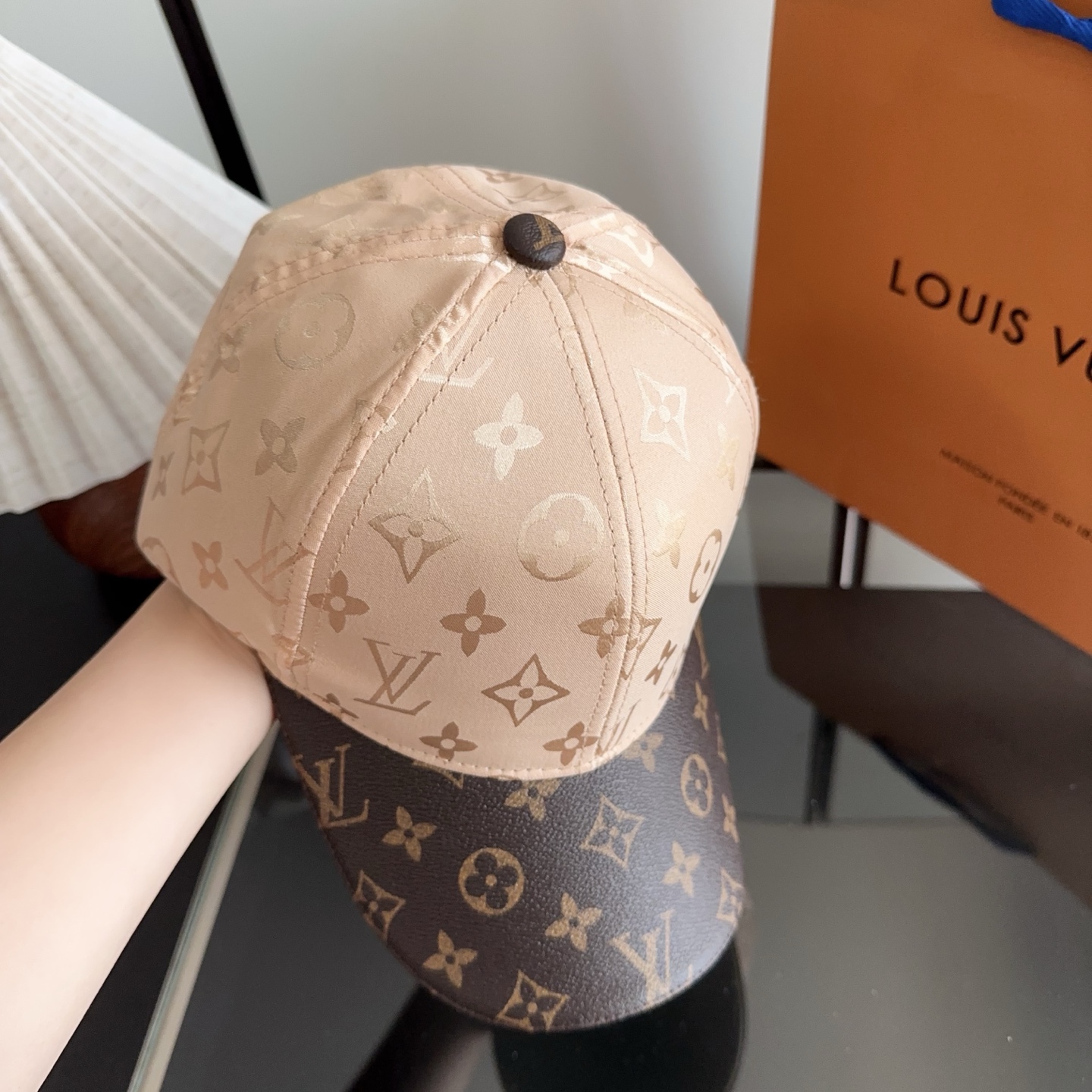 LV路易威登棒球帽  轻盈透气。完美版型，独家实物拍摄，男女适用