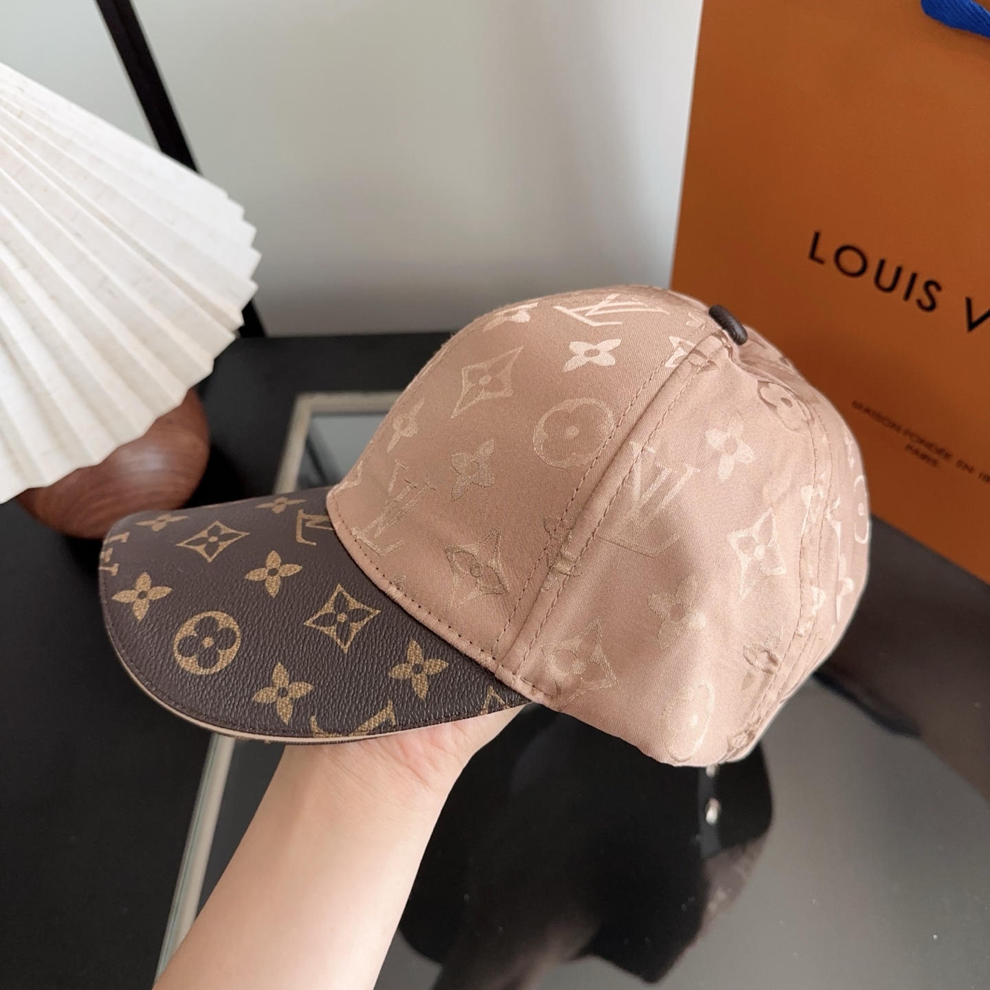 LV路易威登棒球帽  轻盈透气。完美版型，独家实物拍摄，男女适用
