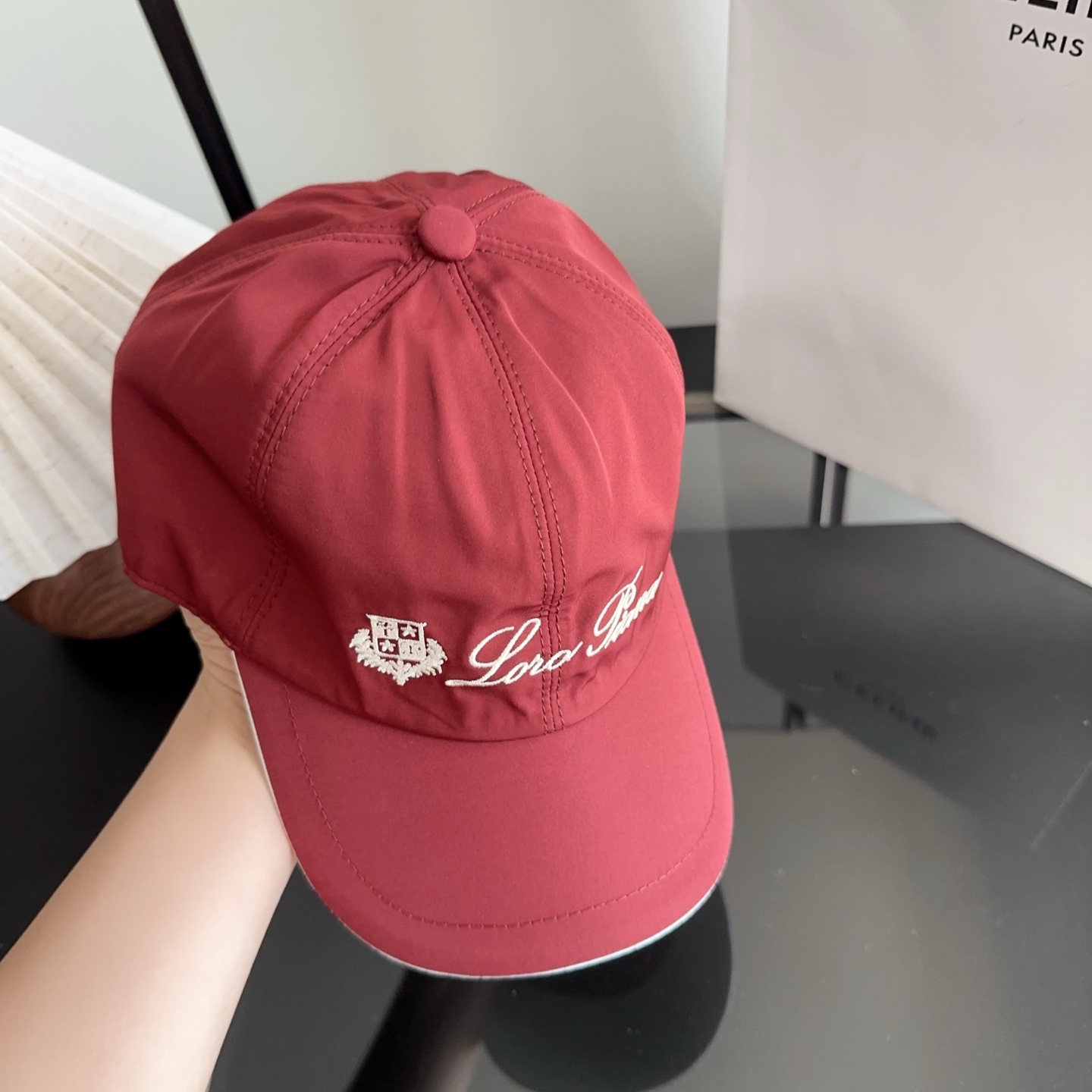 Loro Piana(诺悠翩雅) 新款高版本棒球帽，大牌同步，超好搭配，出货！